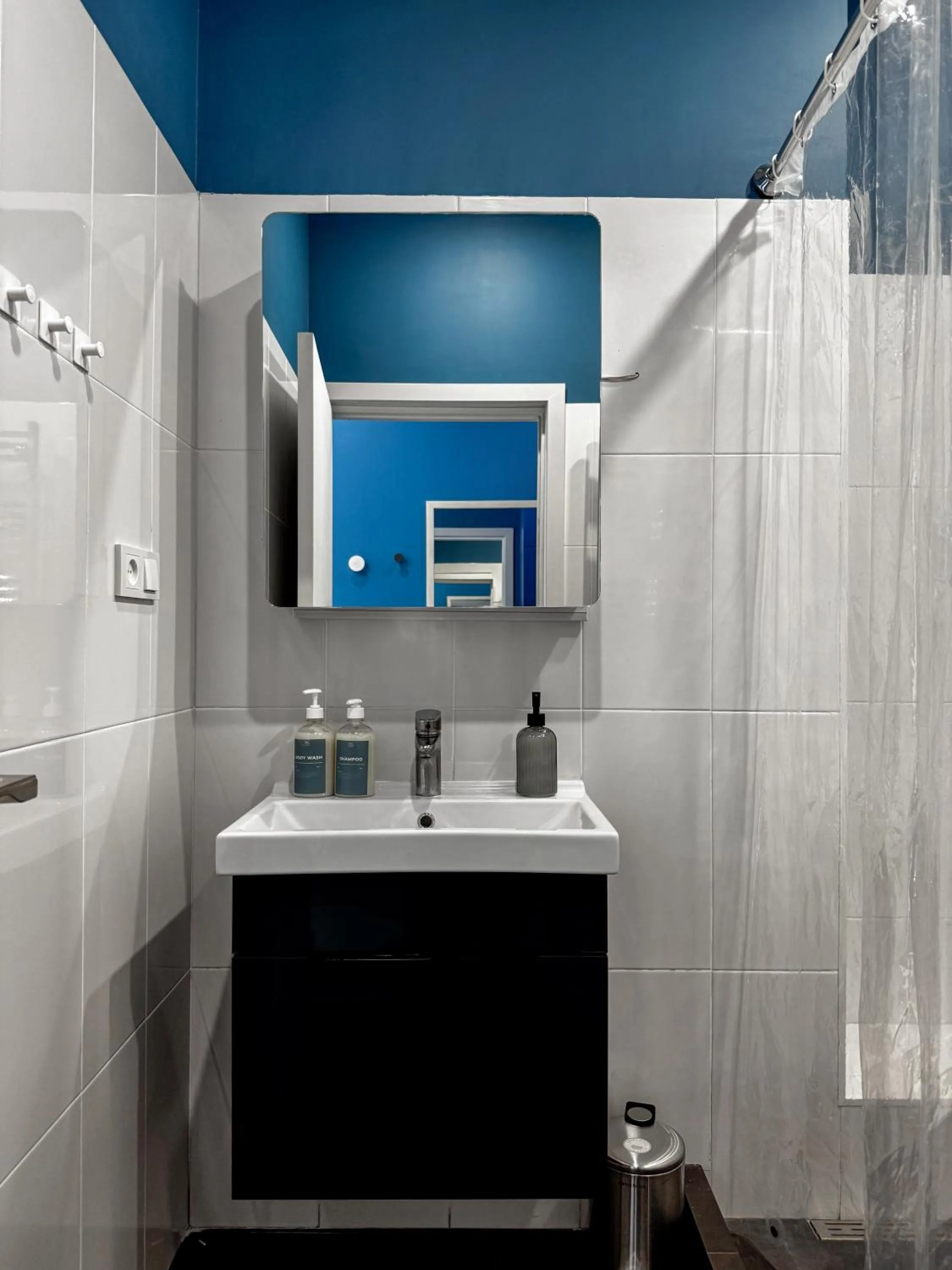 Shower in RIS Central Apartments Yerevan