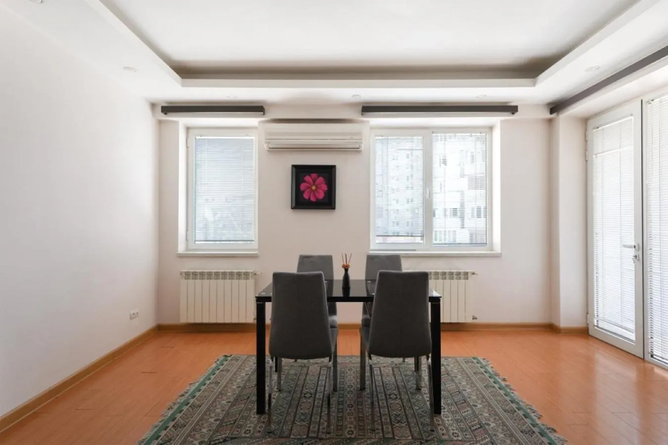 Dining area in RIS Central Apartments Yerevan