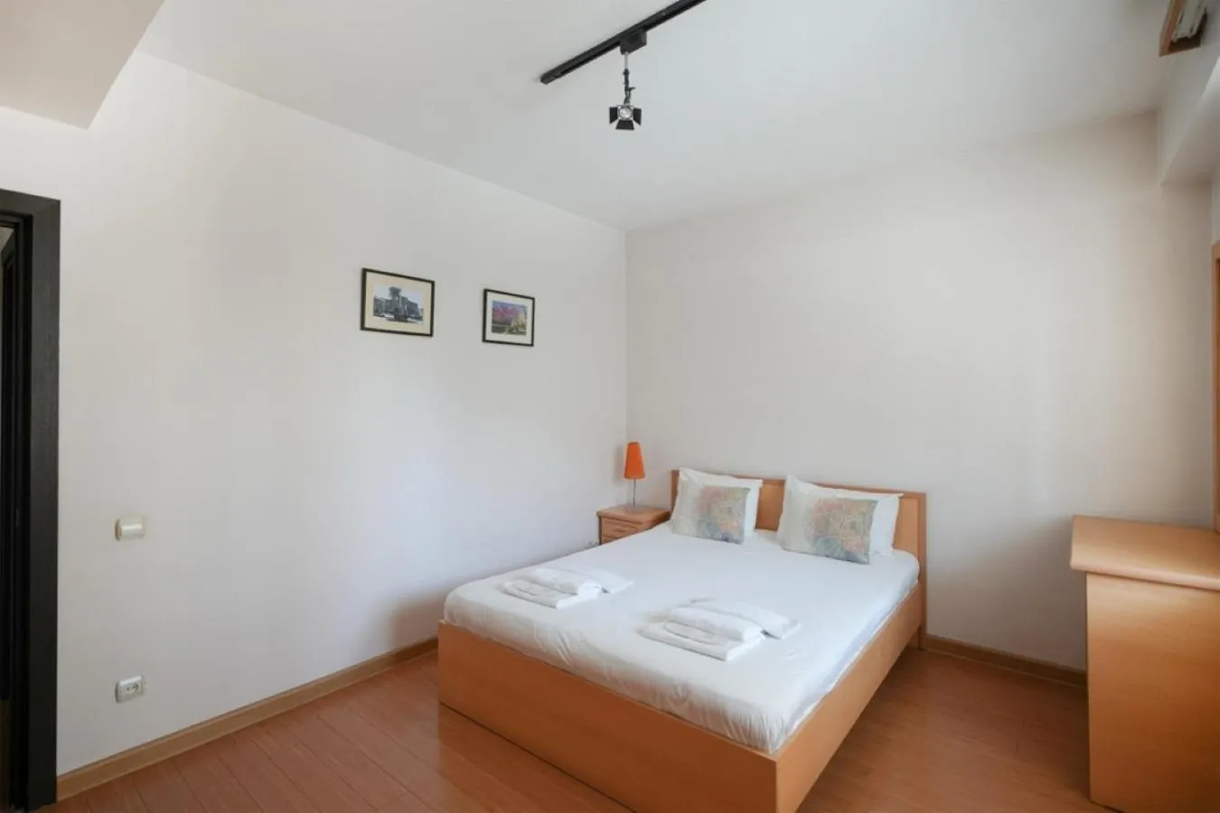Bed in RIS Central Apartments Yerevan