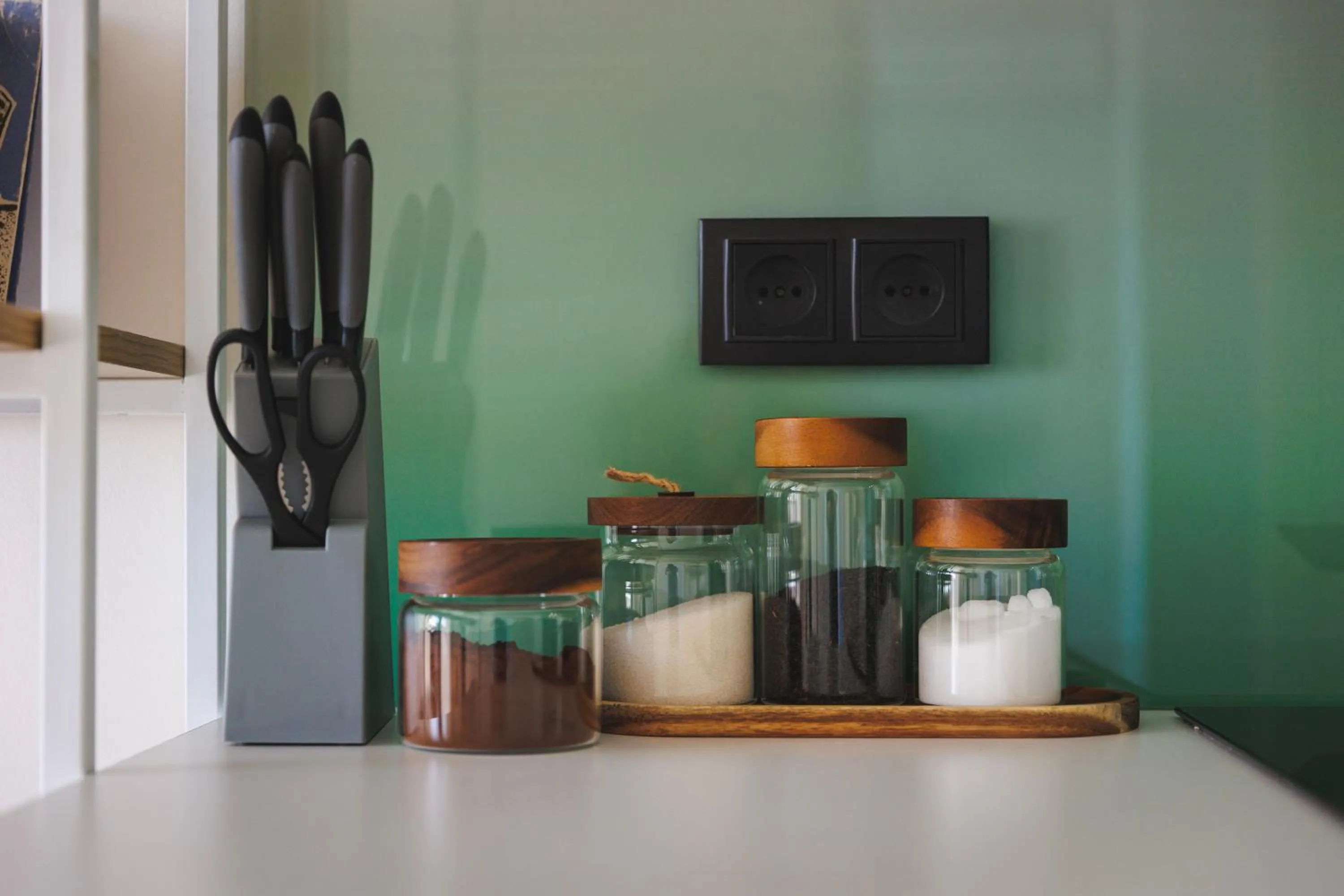 Kitchen or kitchenette in RIS Central Apartments Yerevan