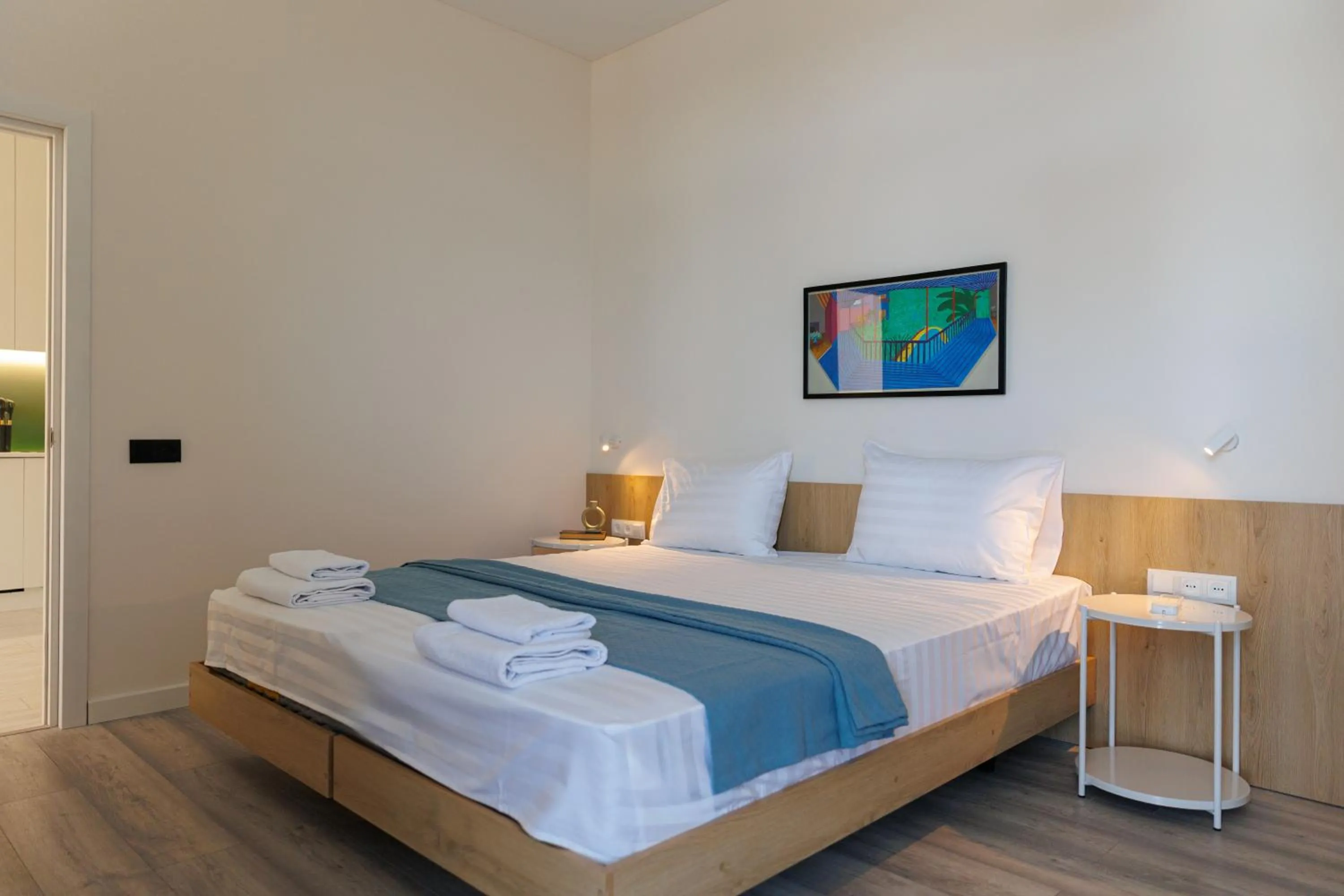 Bedroom, Bed in RIS Central Apartments Yerevan