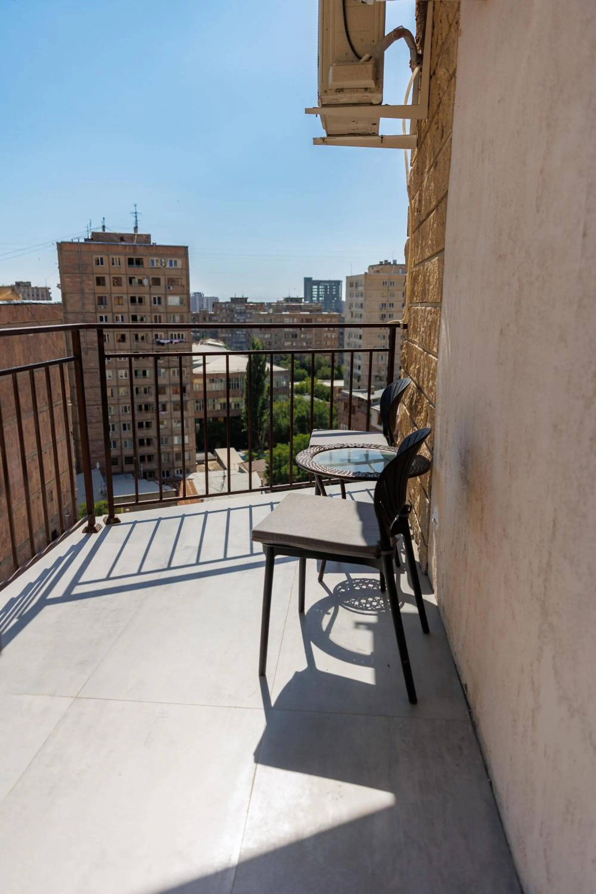 Balcony/Terrace in RIS Central Apartments Yerevan