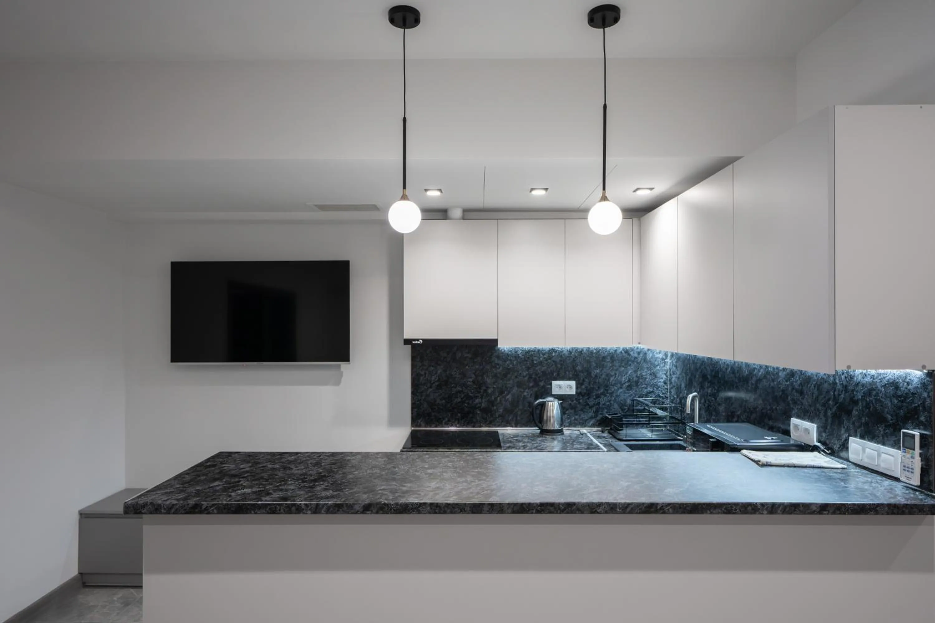 TV and multimedia in RIS Central Apartments Yerevan