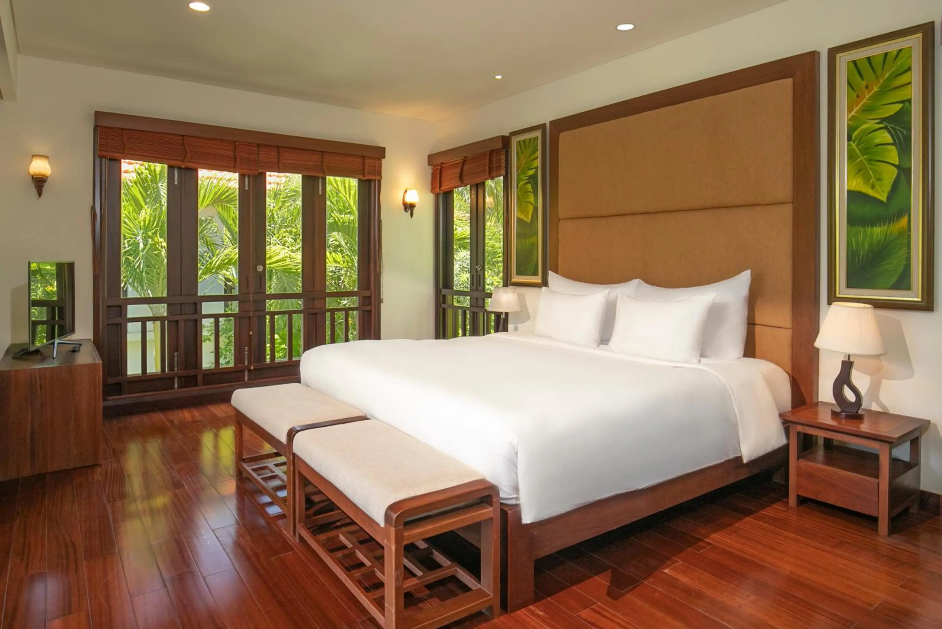 Bed in Purama Villas Luxury Resort Da Nang
