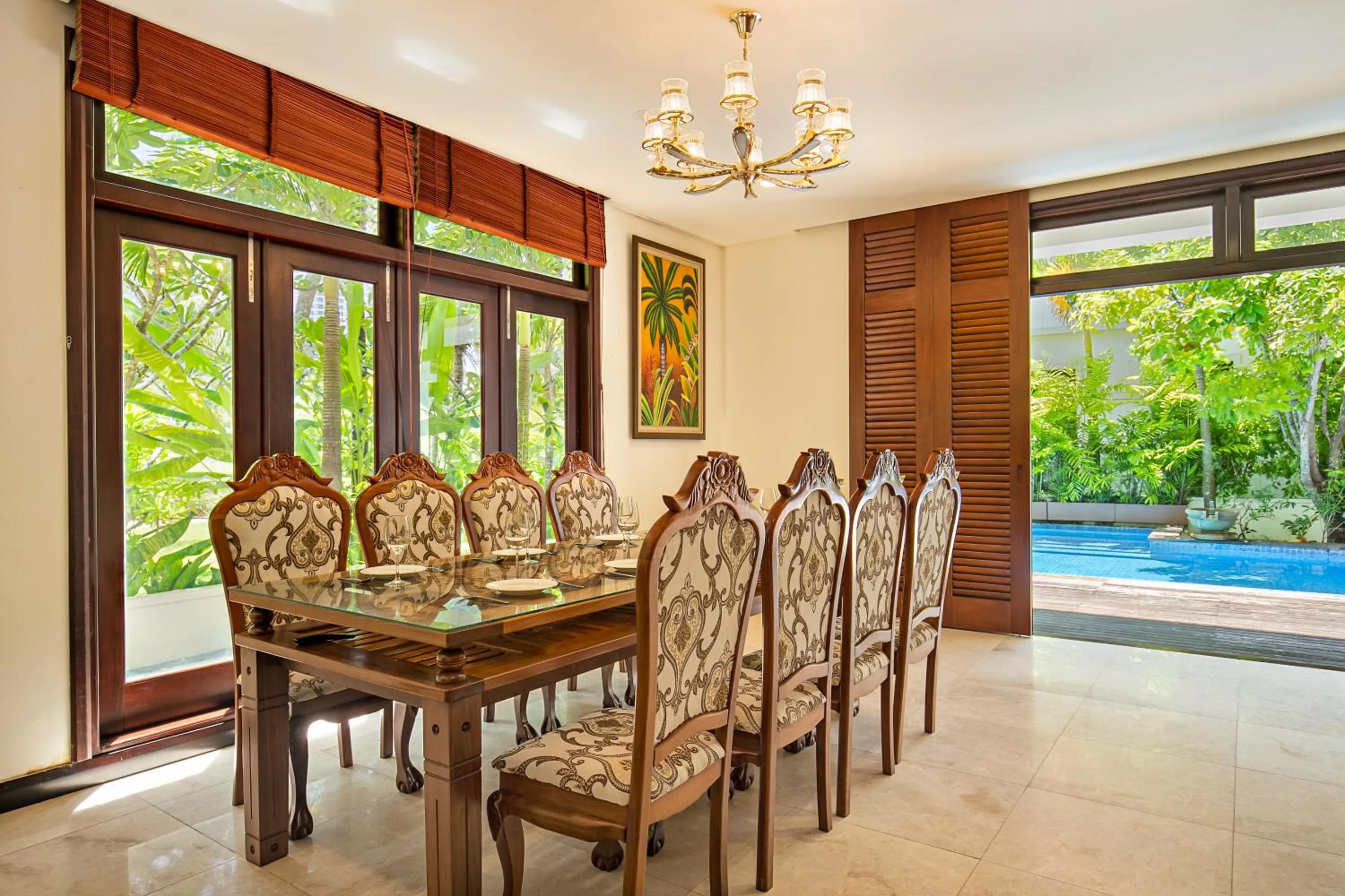 Patio in Purama Villas Luxury Resort Da Nang