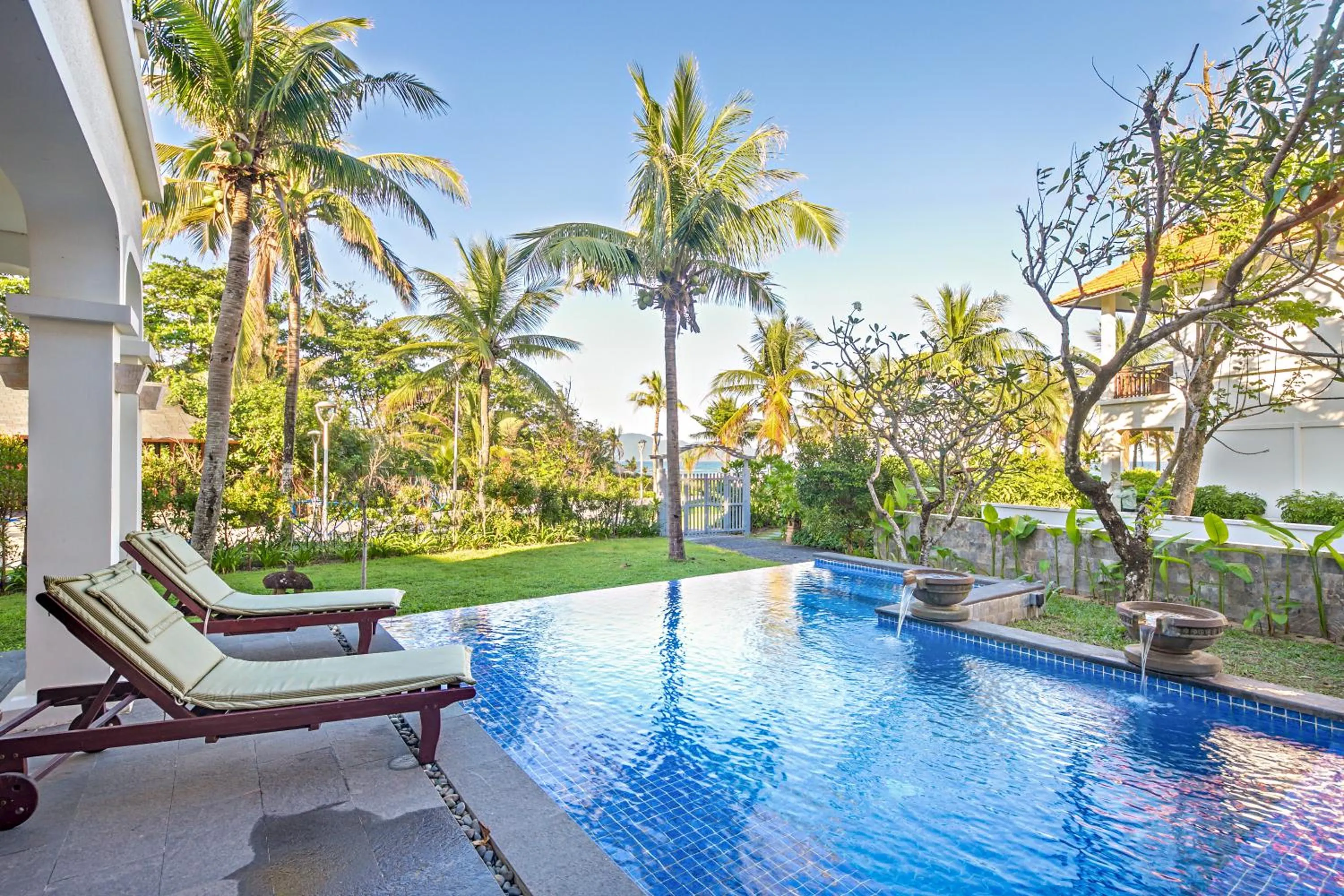 Patio in Purama Villas Luxury Resort Da Nang