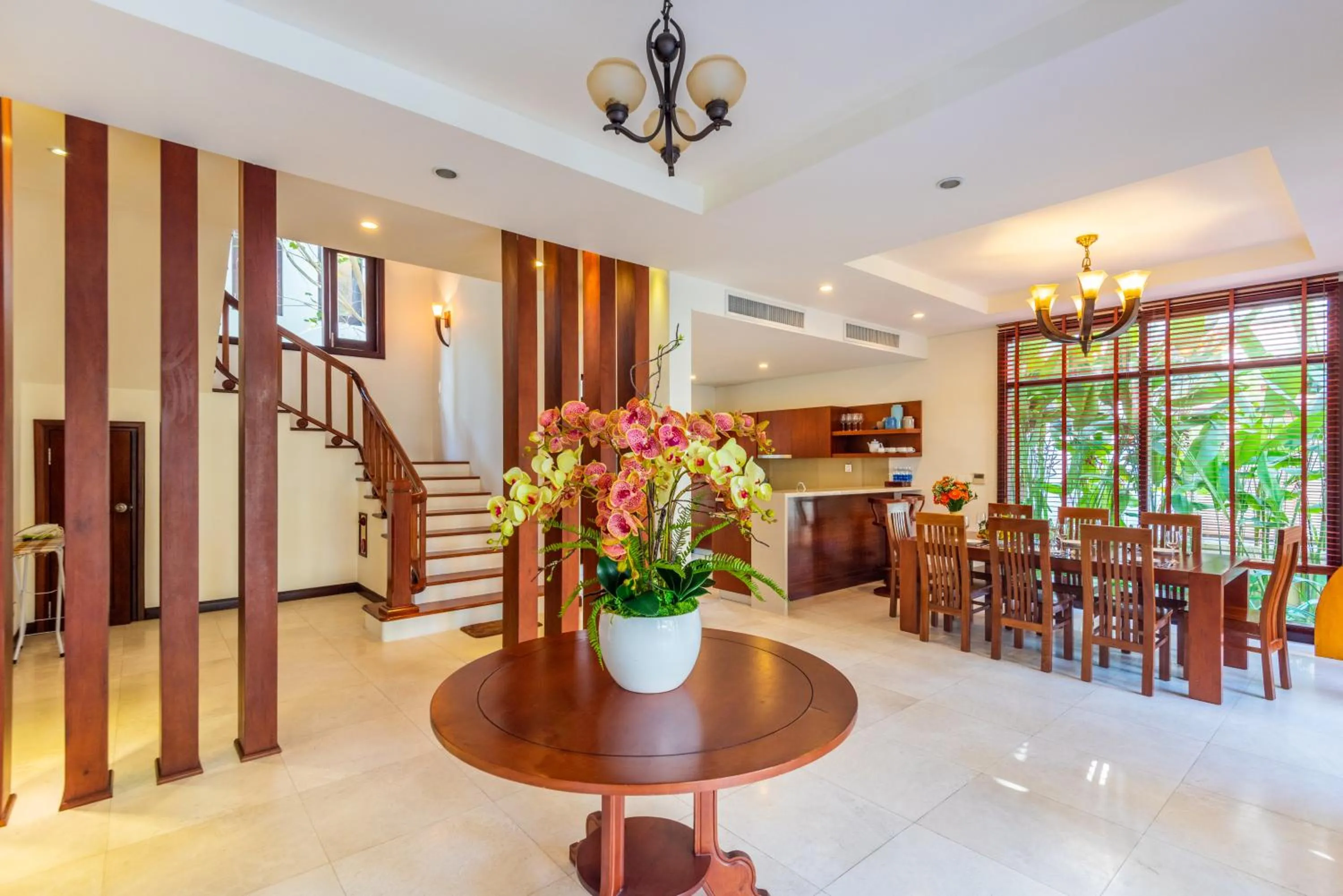 Kitchen or kitchenette in Purama Villas Luxury Resort Da Nang