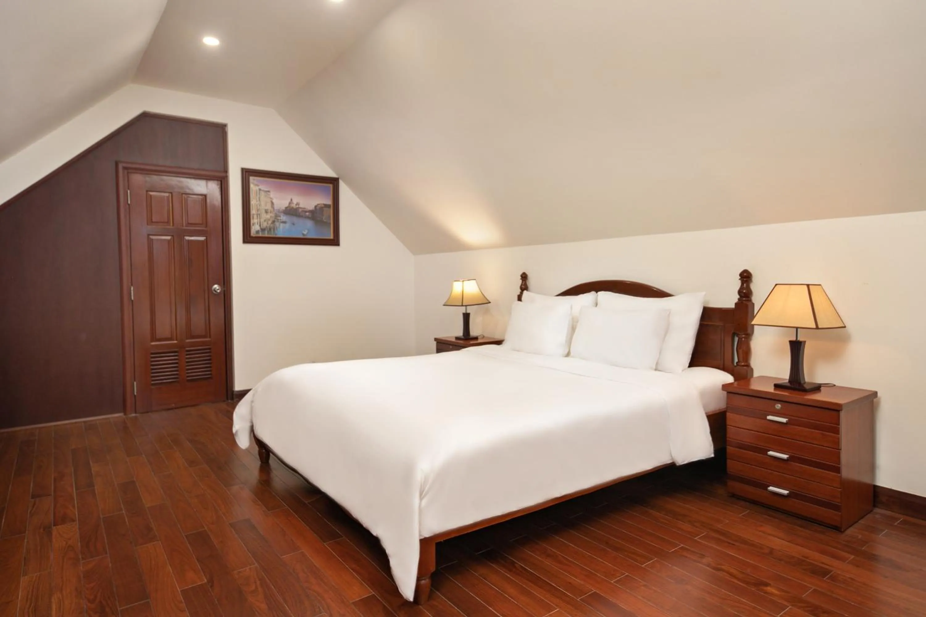 Bed in Purama Villas Luxury Resort Da Nang