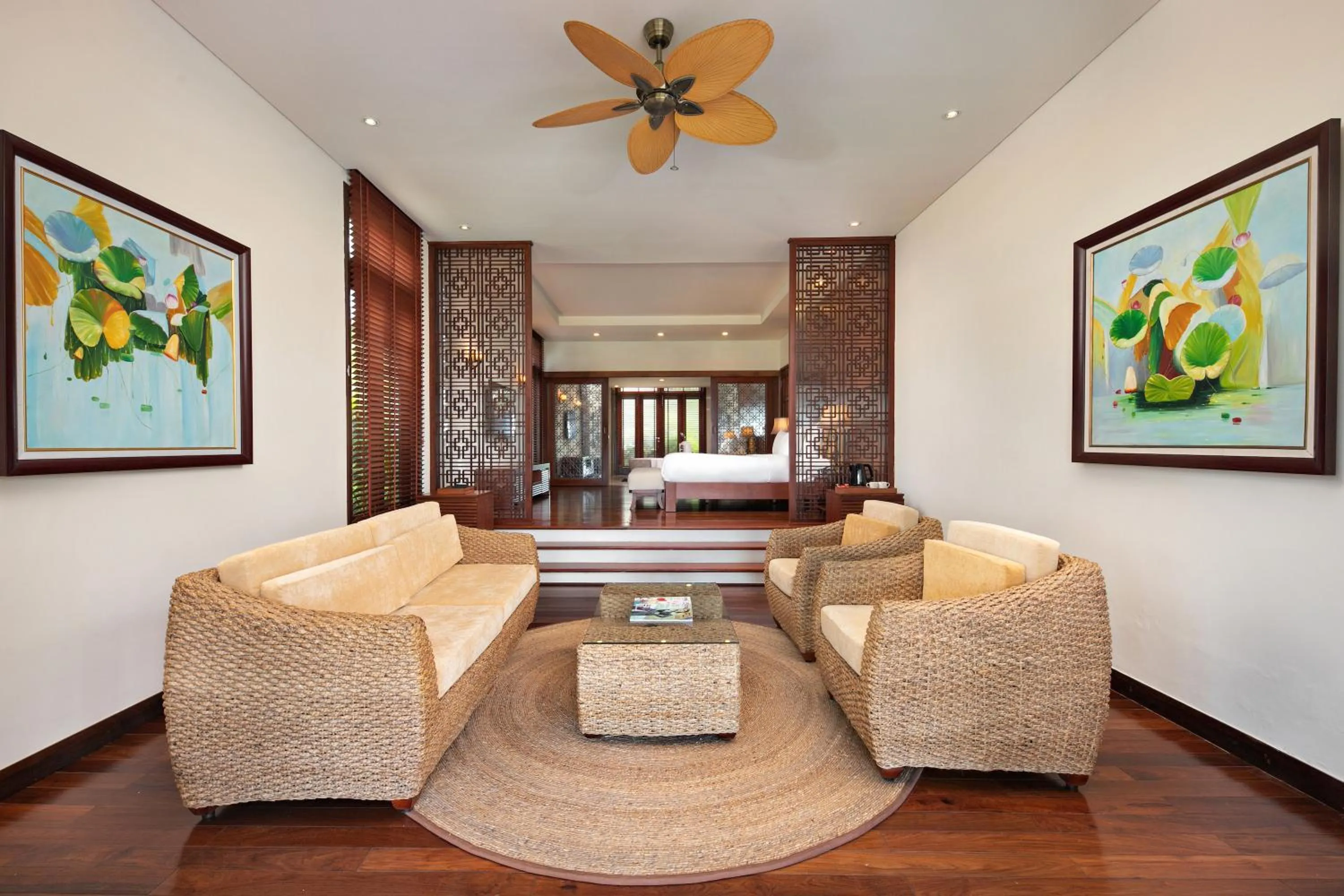 Living room in Purama Villas Luxury Resort Da Nang