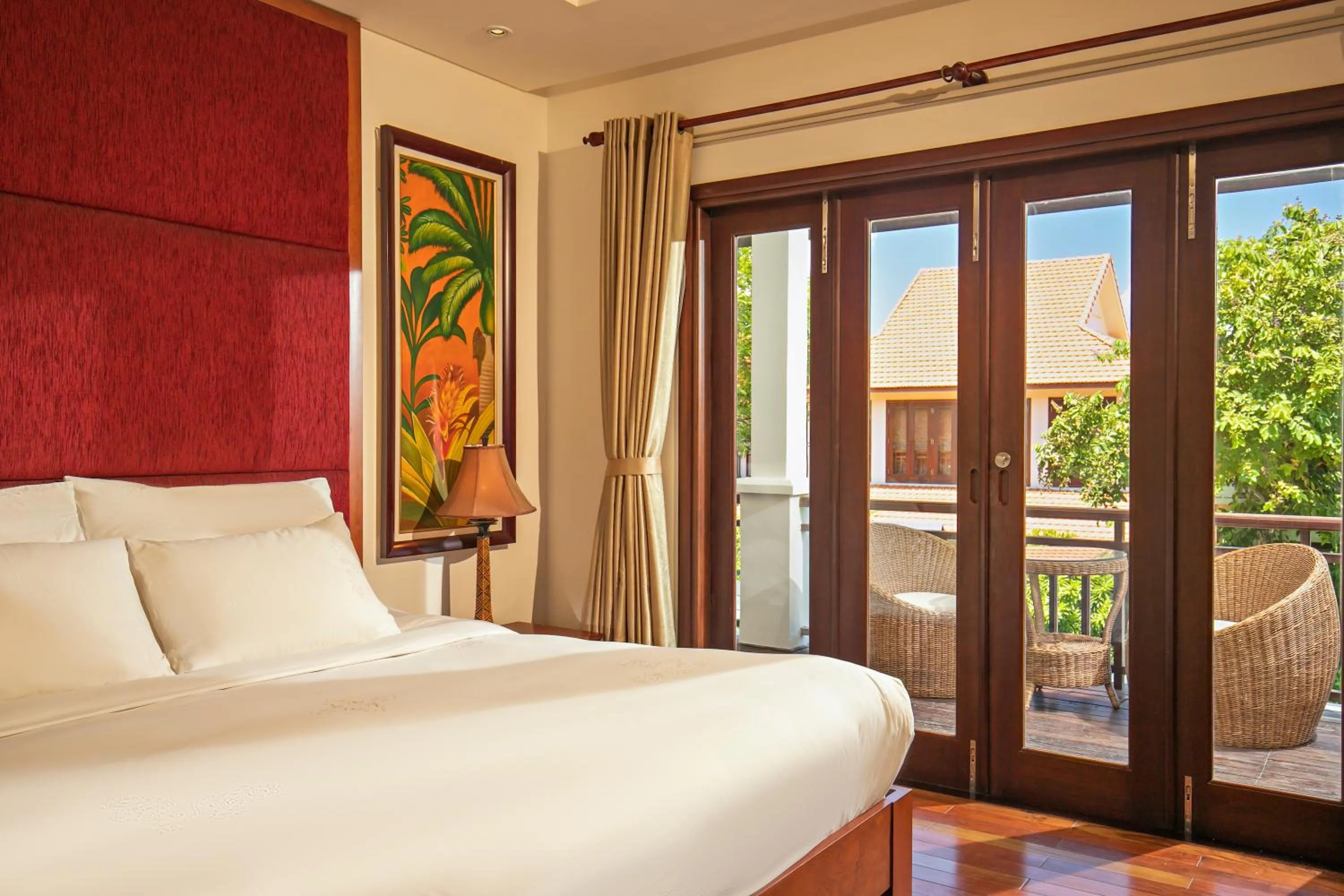 Patio, Bed in Purama Villas Luxury Resort Da Nang