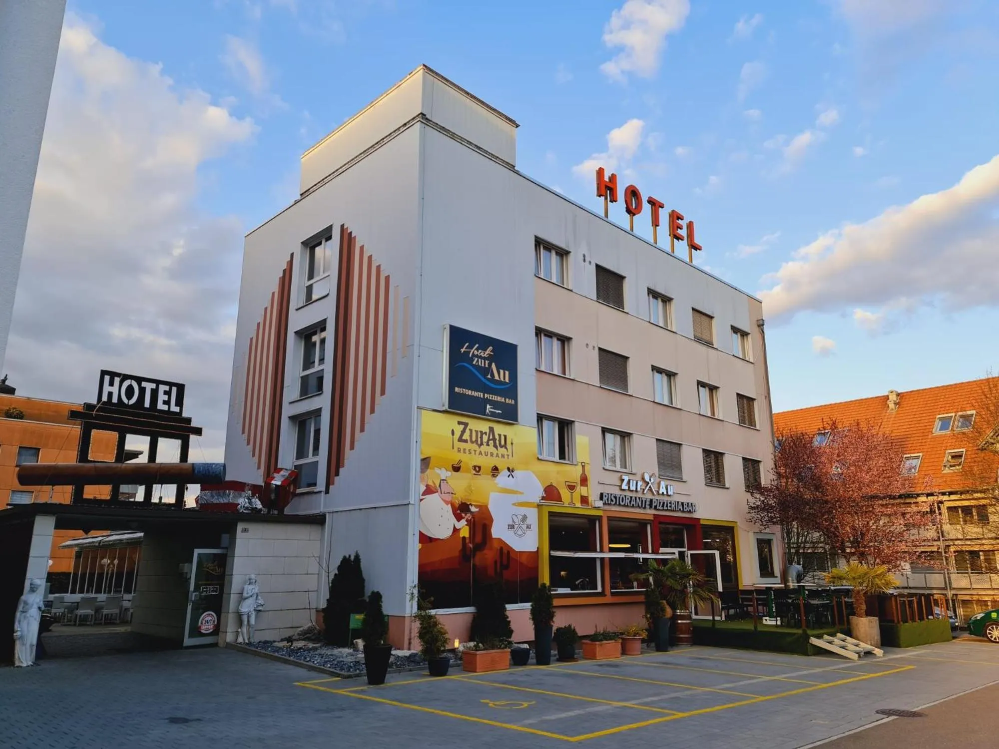 Property building in Hotel Zur Au