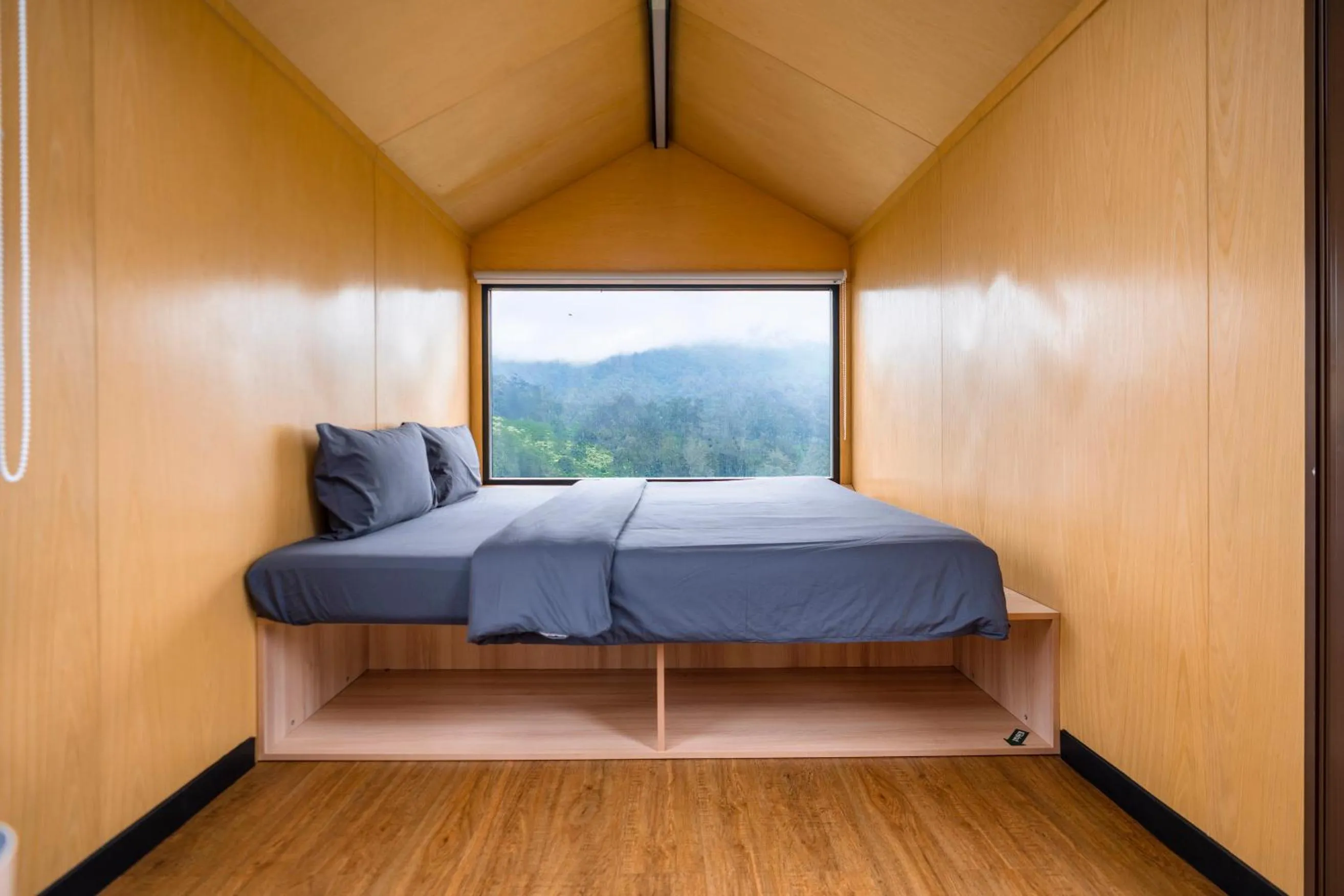 Bedroom, Bed in Bobocabin Kawah Ijen, Banyuwangi