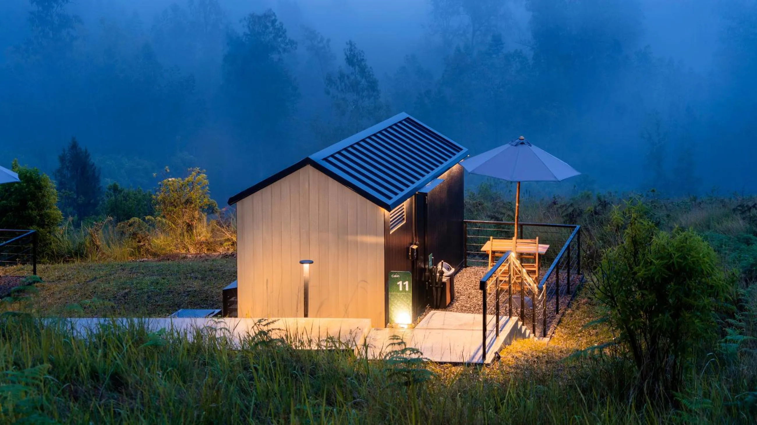 Property building in Bobocabin Kawah Ijen, Banyuwangi