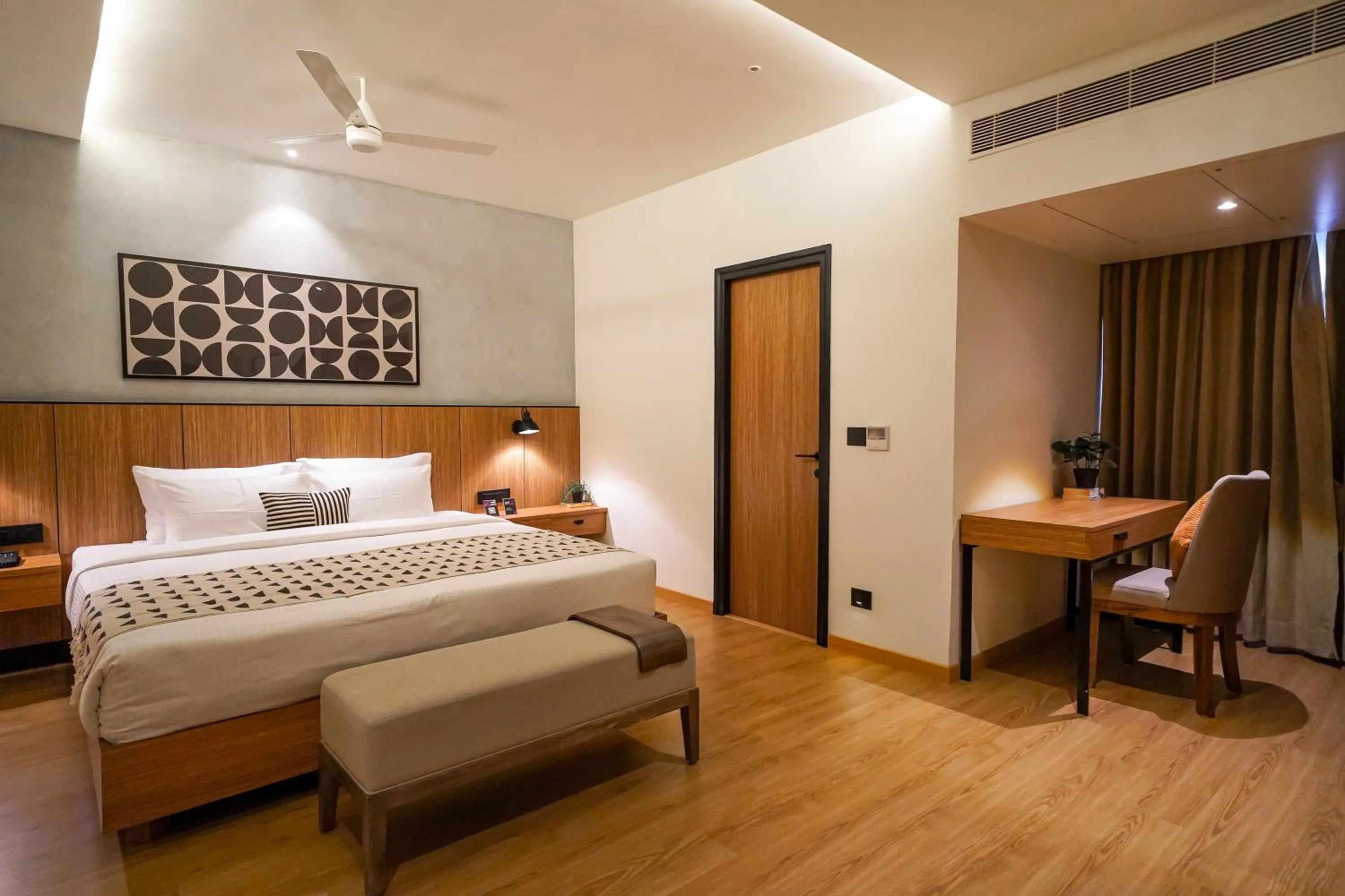 Bed in Olive Hotel Benz Circle, Vijayawada by Embassy Group