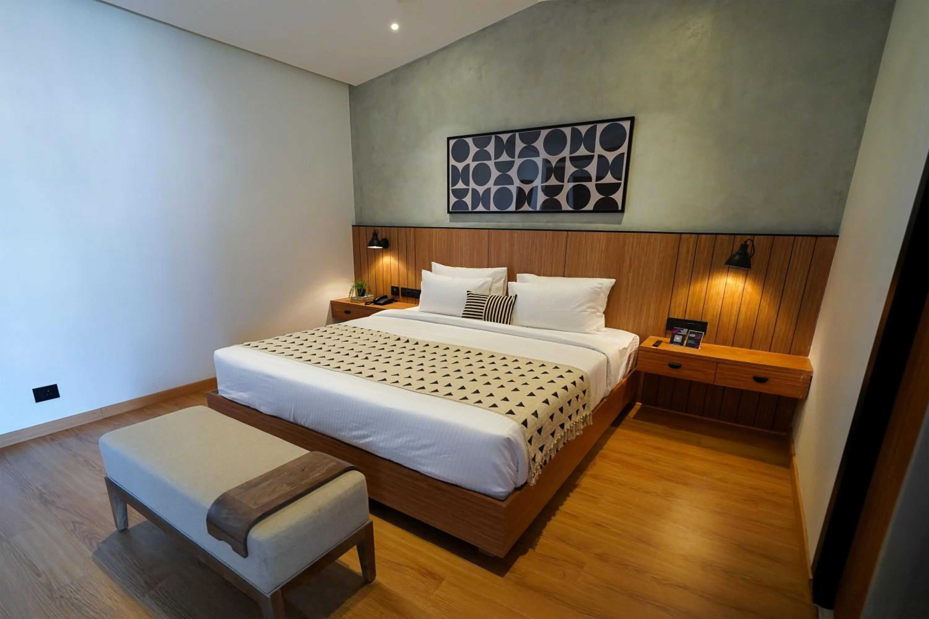 Bed in Olive Hotel Benz Circle, Vijayawada by Embassy Group