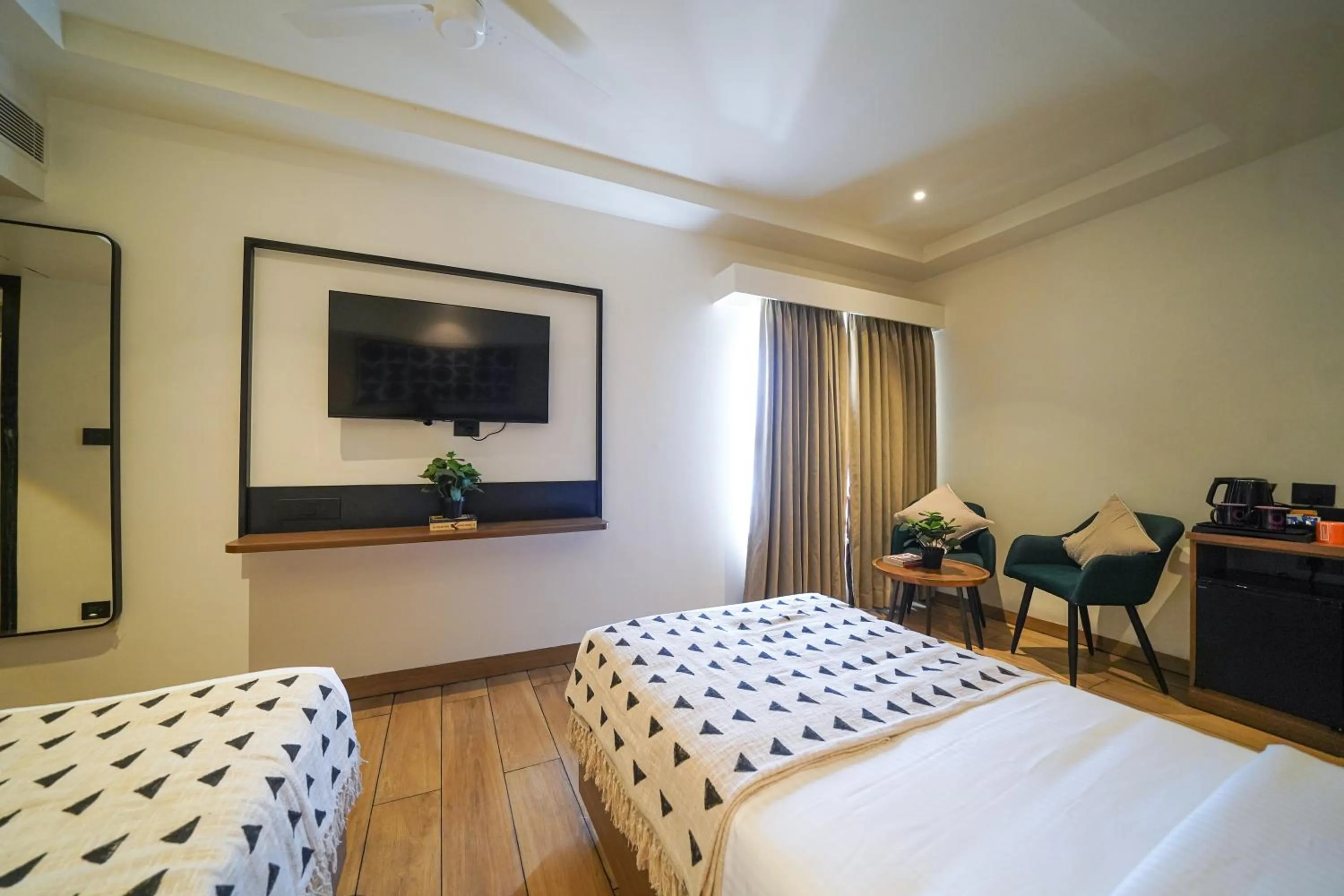 Bed in Olive Hotel Benz Circle, Vijayawada by Embassy Group