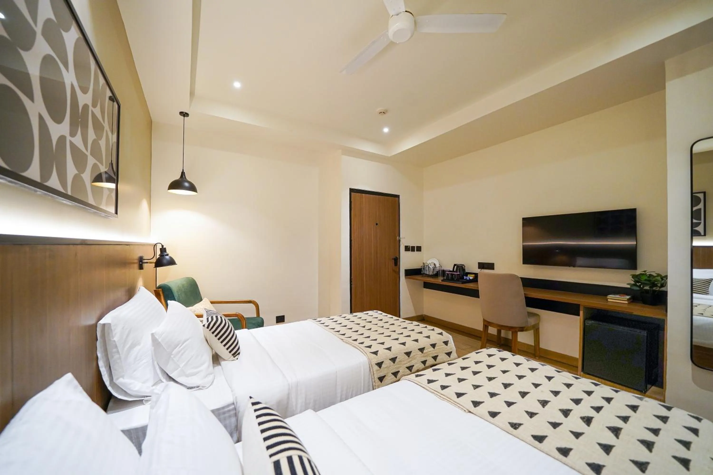 Bed in Olive Hotel Benz Circle, Vijayawada by Embassy Group