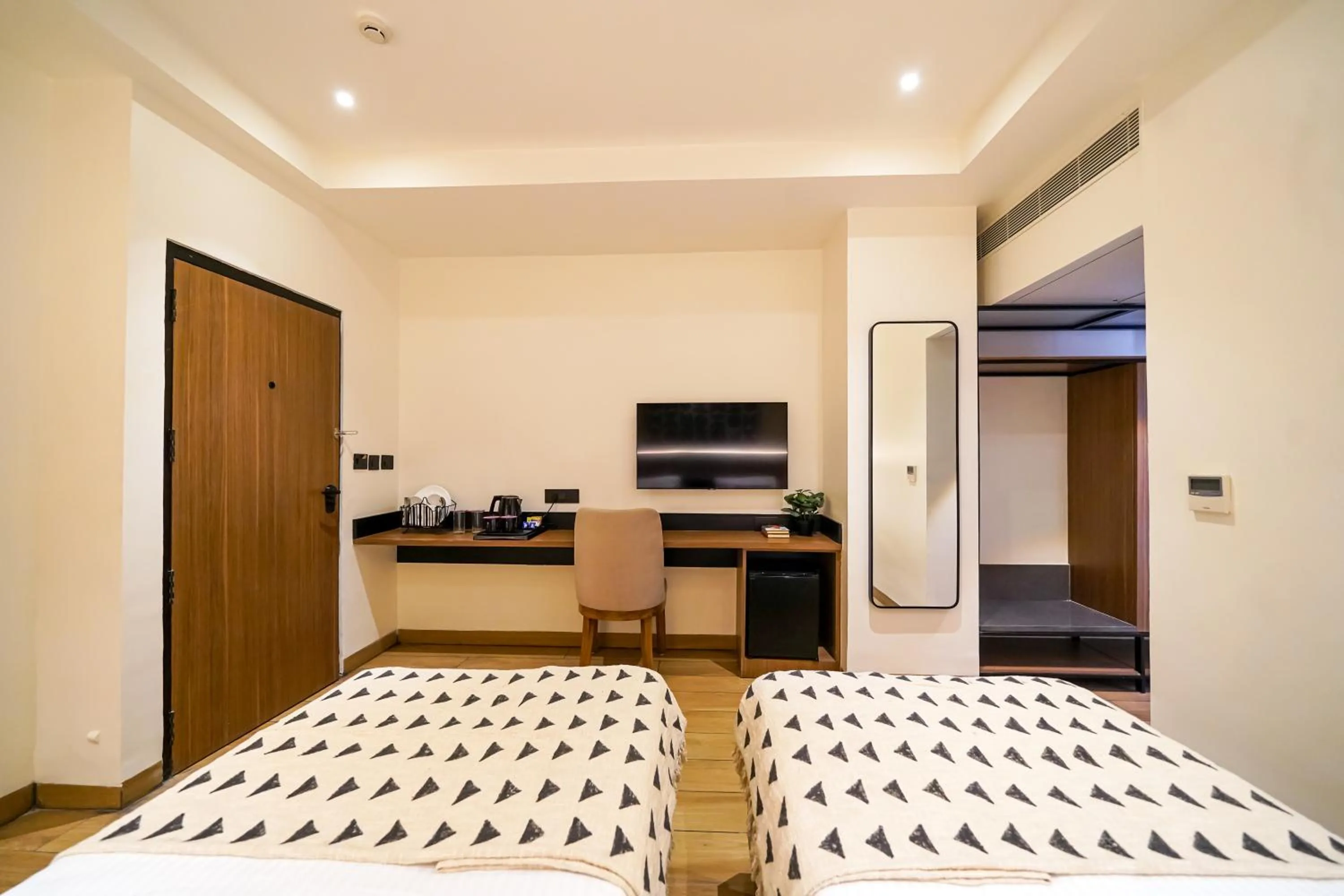 Bed in Olive Hotel Benz Circle, Vijayawada by Embassy Group