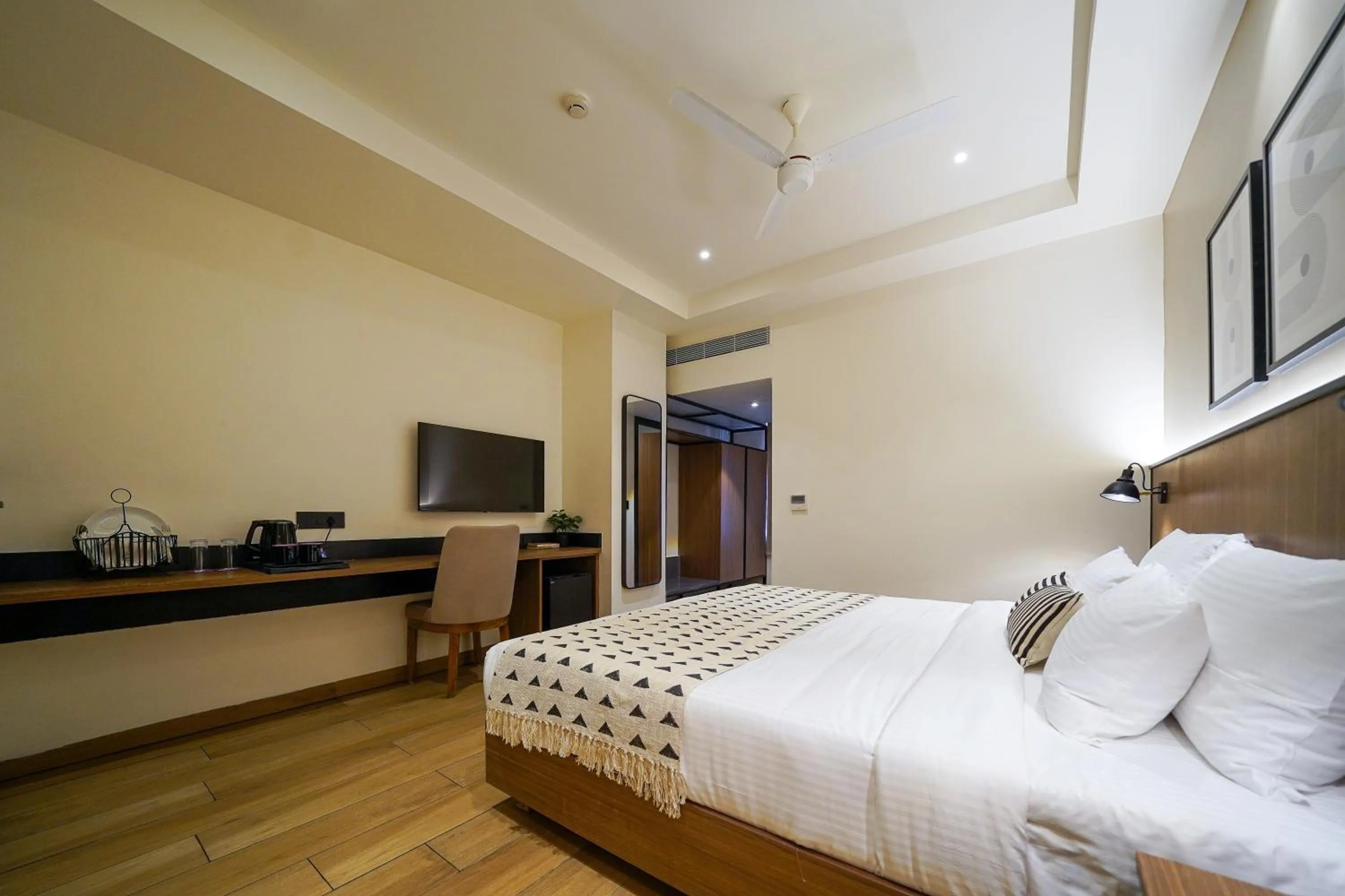 Bed in Olive Hotel Benz Circle, Vijayawada by Embassy Group