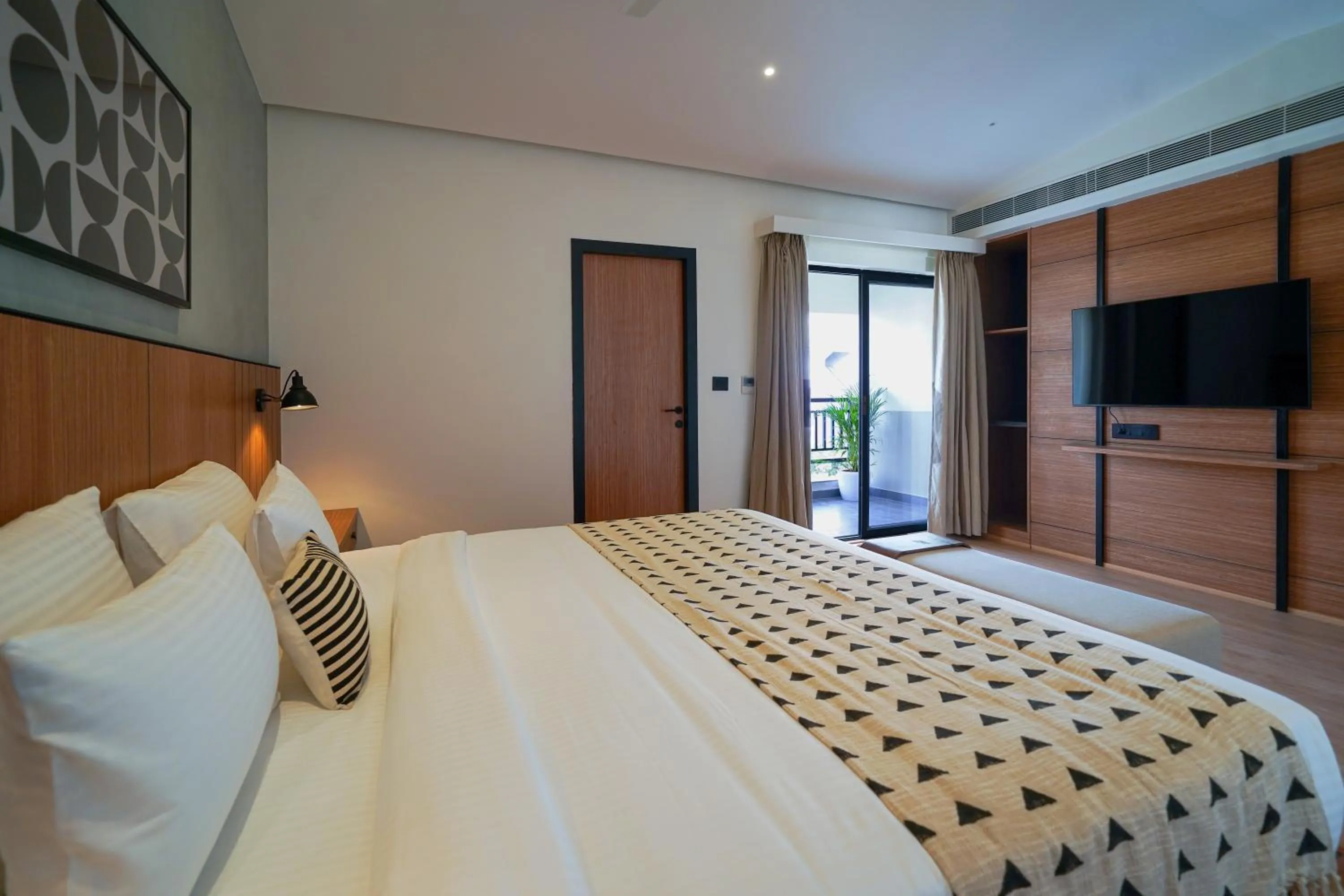 Bed in Olive Hotel Benz Circle, Vijayawada by Embassy Group