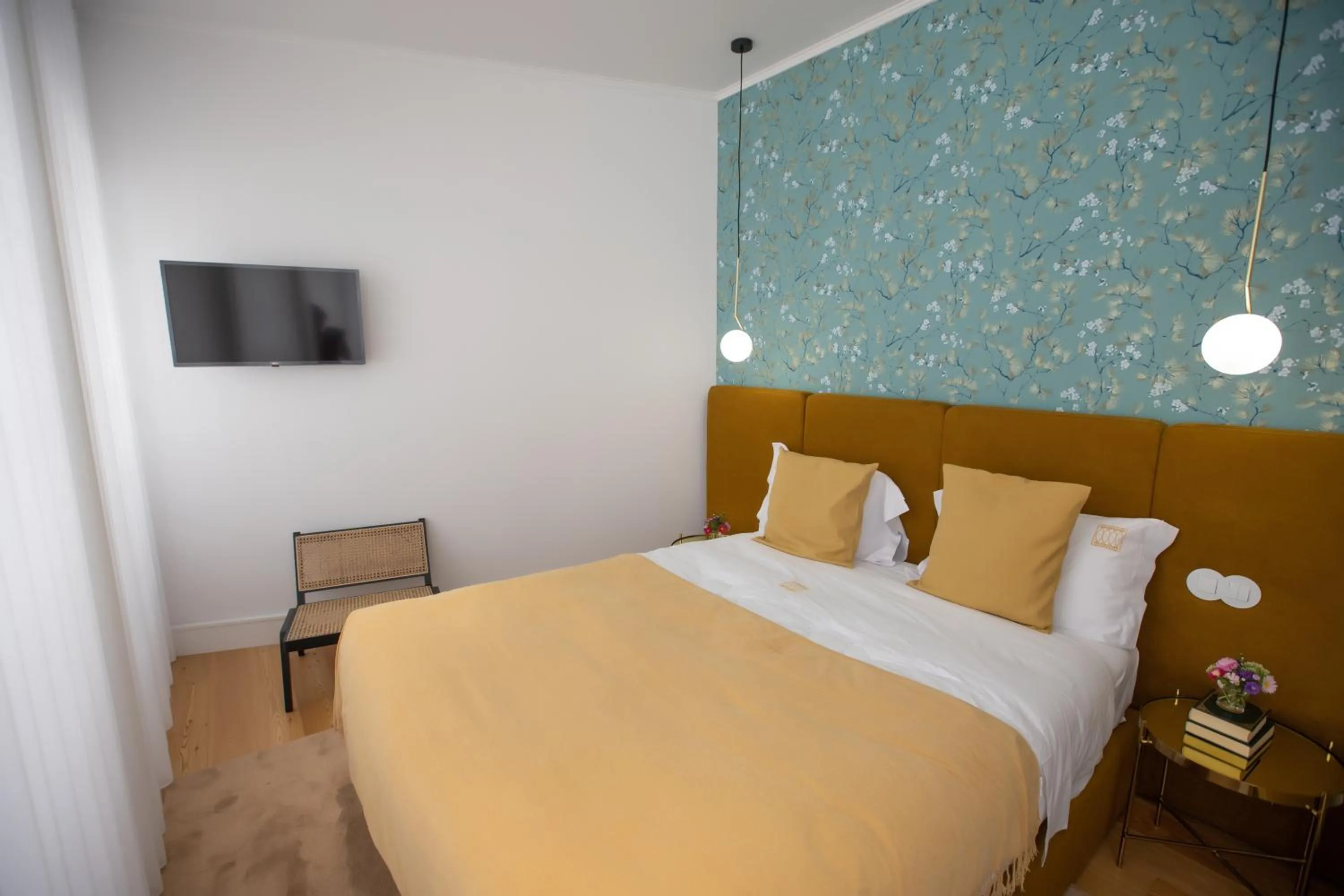 Bed in Trovador Guest House