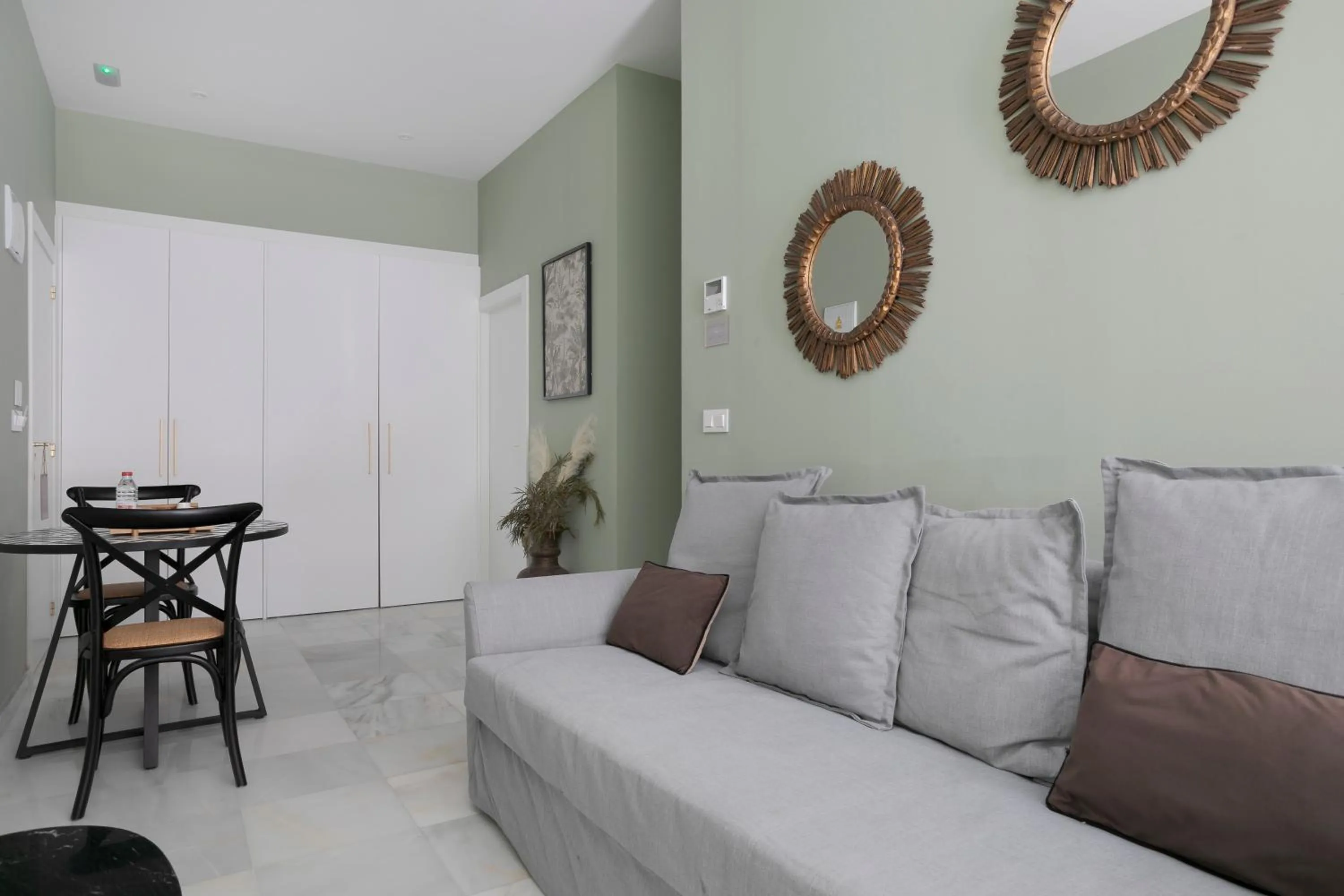 Seating area in Luces de Catedral