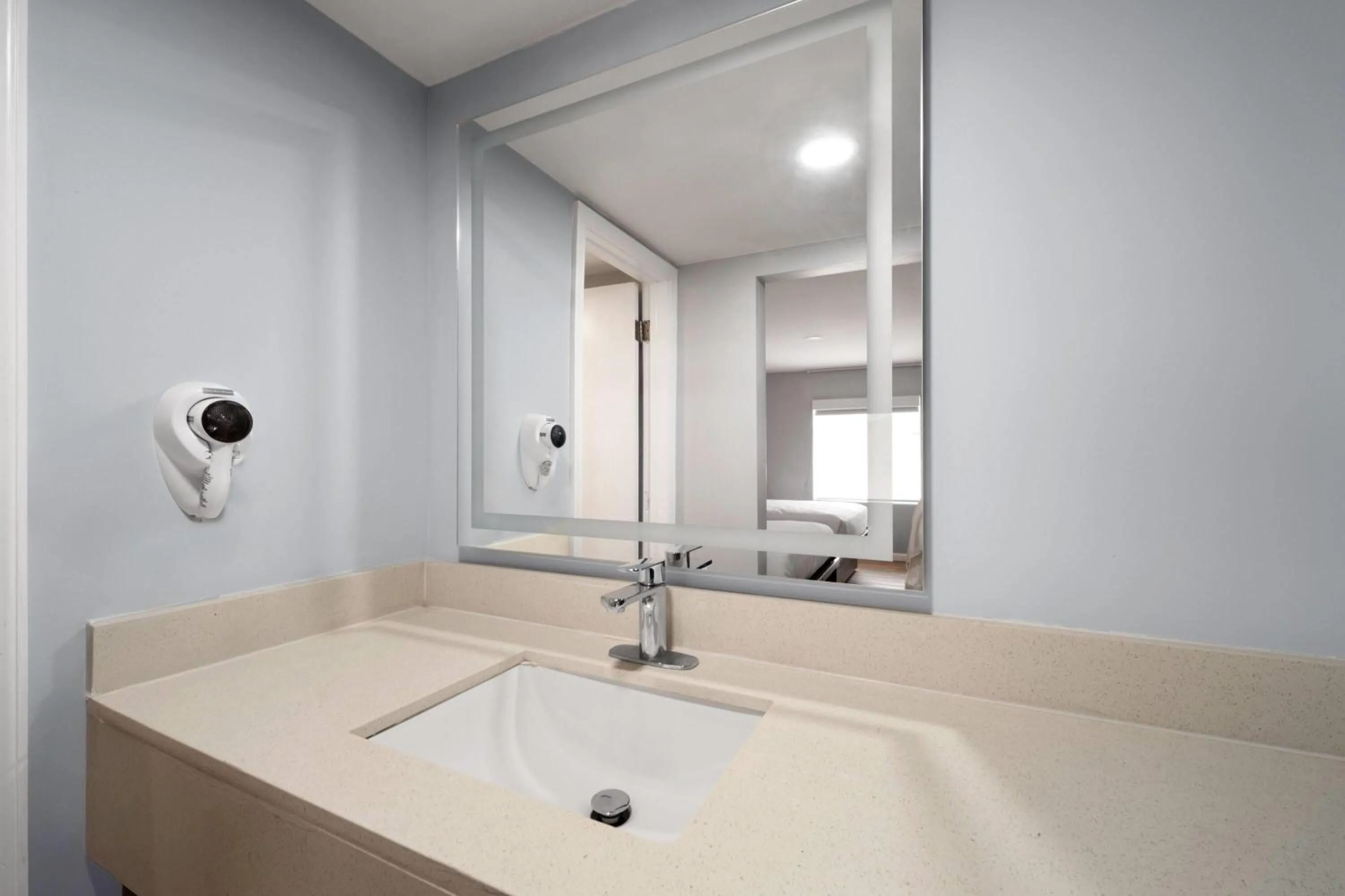 Bathroom in Baymont by Wyndham Salisbury MD