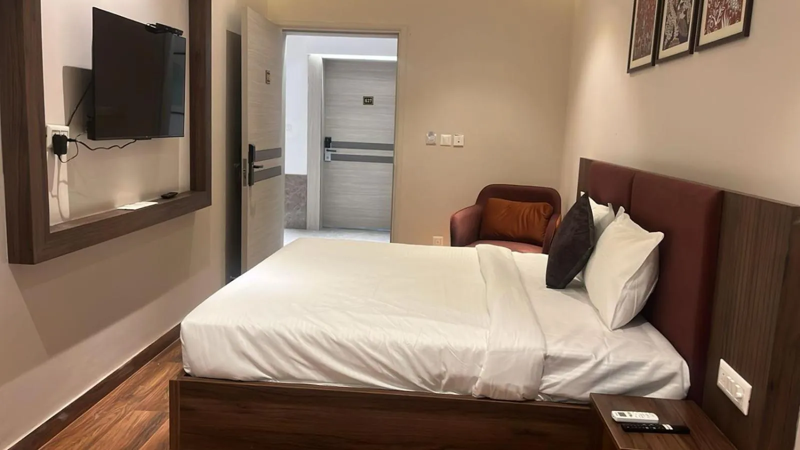 Bed in Saltstayz Trinity - Chandigarh Mohali