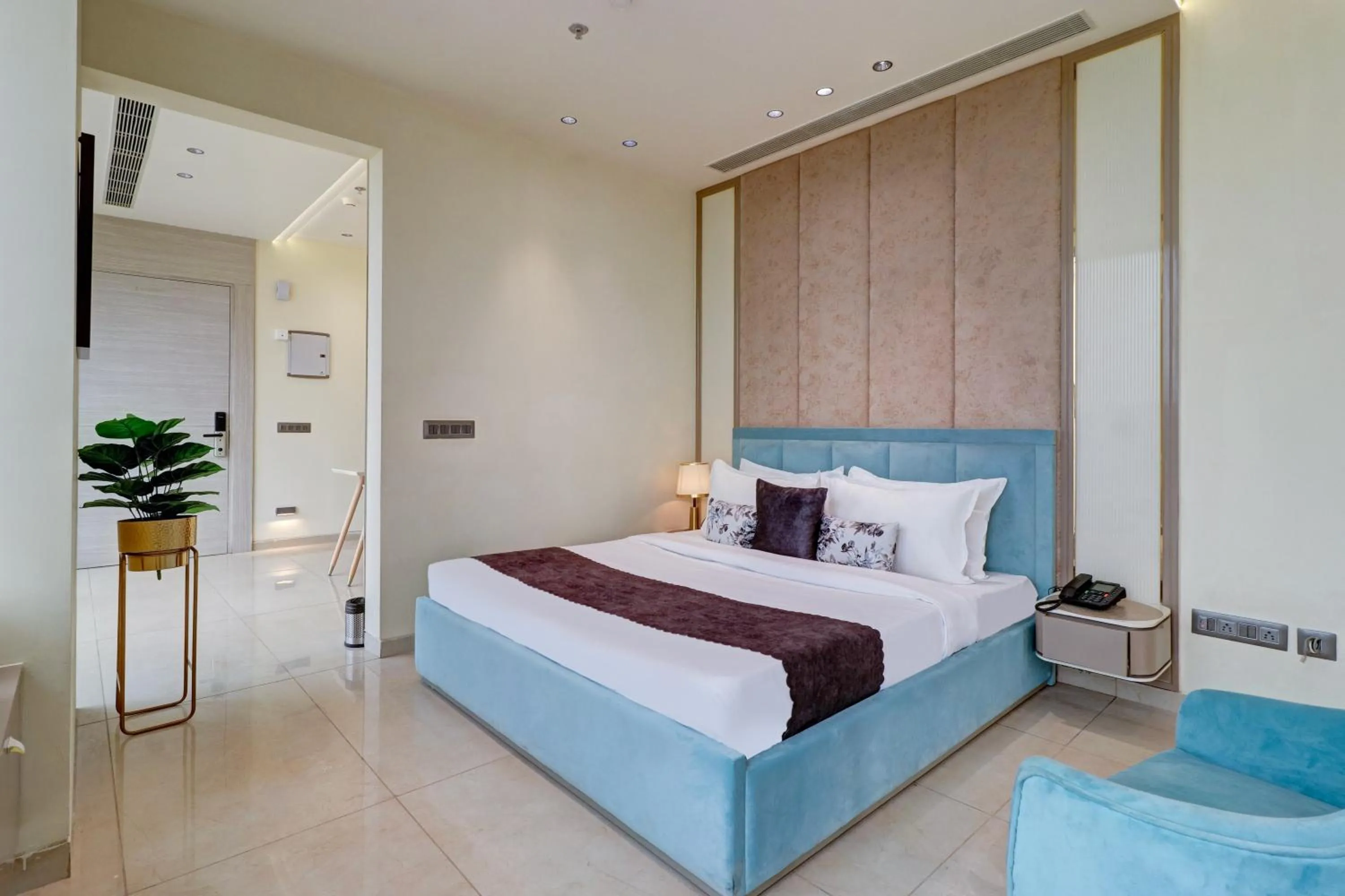 Bed in Saltstayz Trinity - Chandigarh Mohali