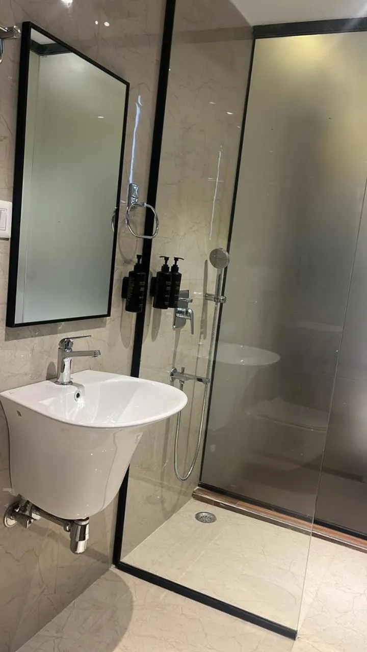 Shower in Saltstayz Trinity - Chandigarh Mohali