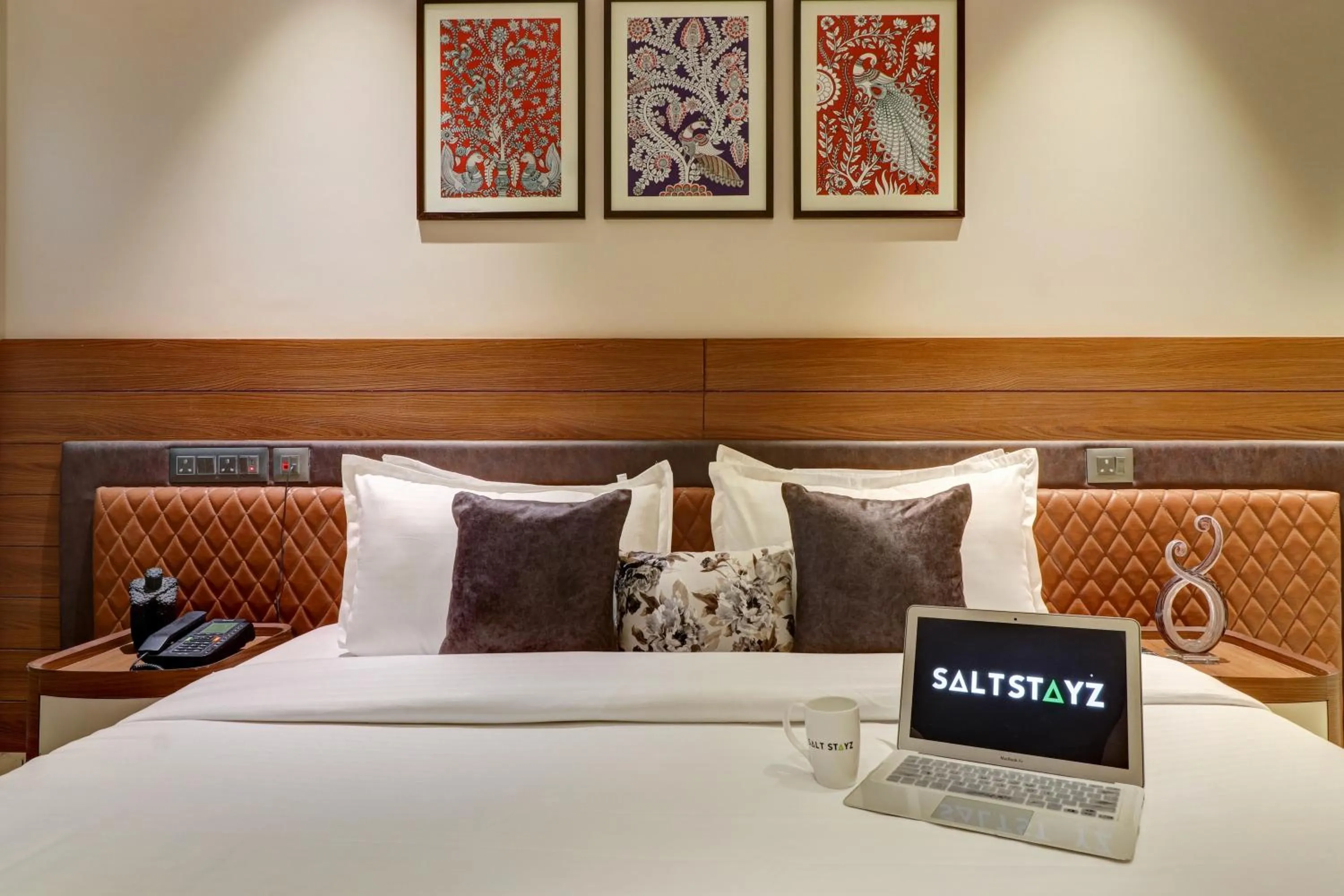Bed in Saltstayz Trinity - Chandigarh Mohali