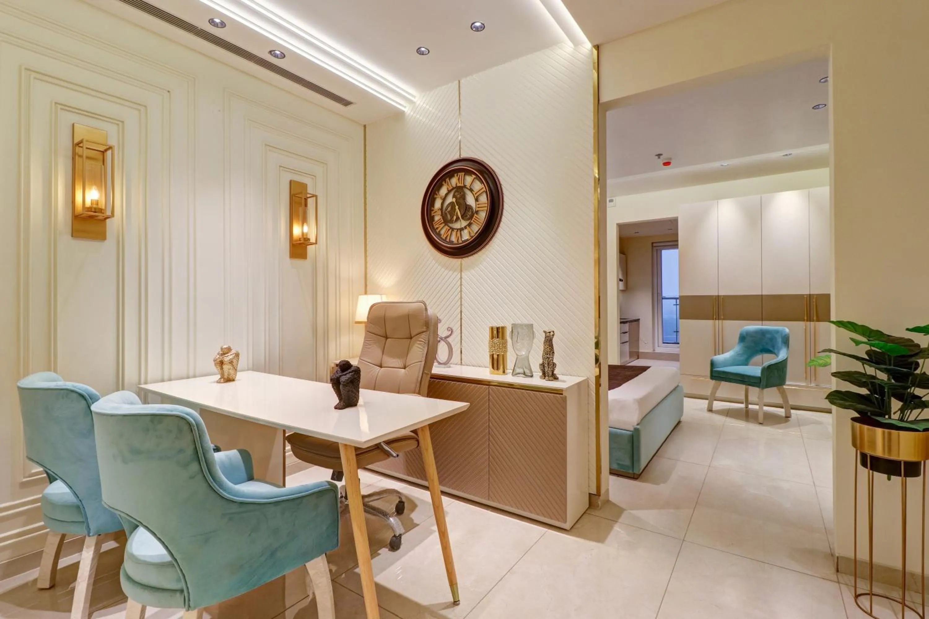 Living room in Saltstayz Trinity - Chandigarh Mohali