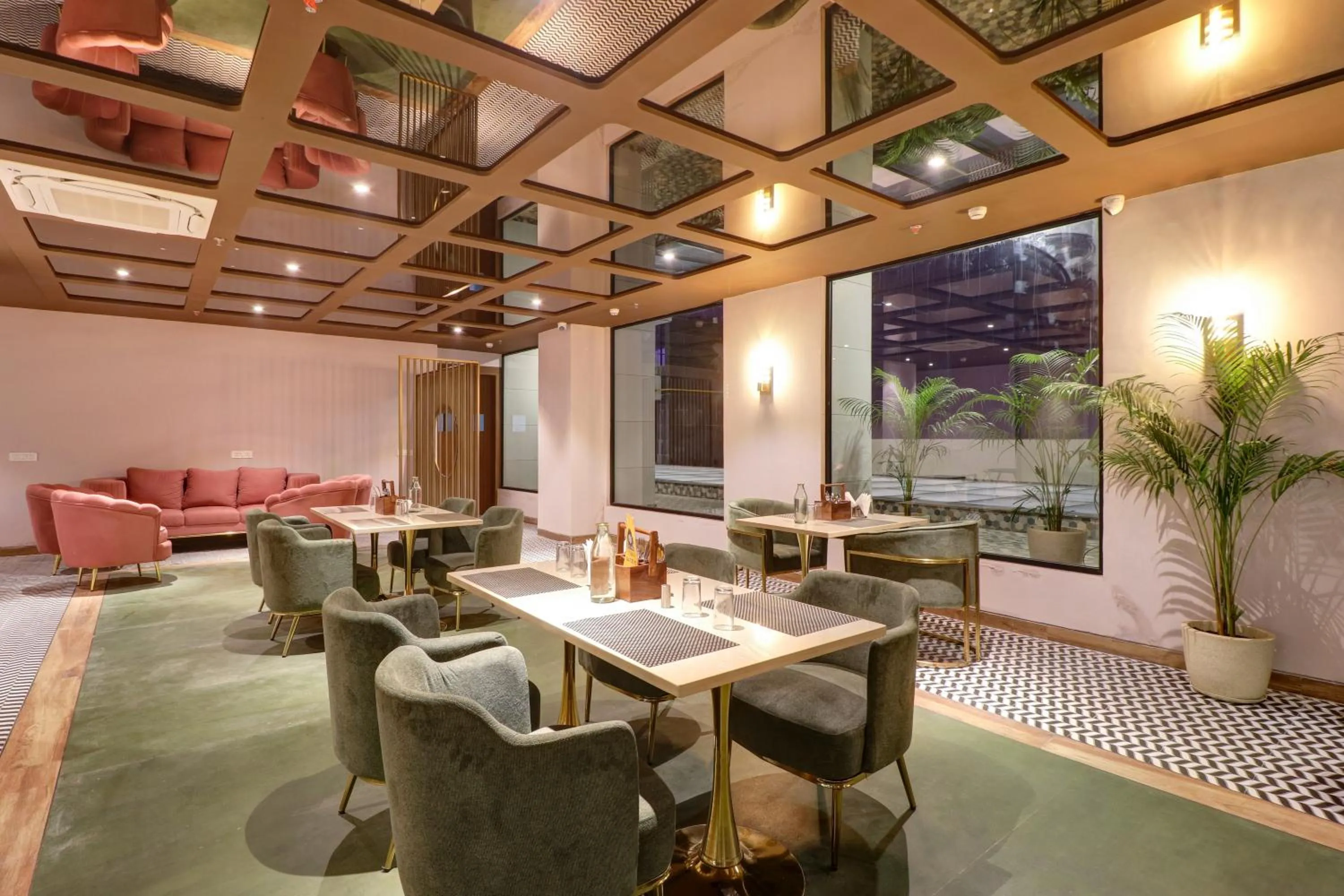 Living room in Saltstayz Trinity - Chandigarh Mohali