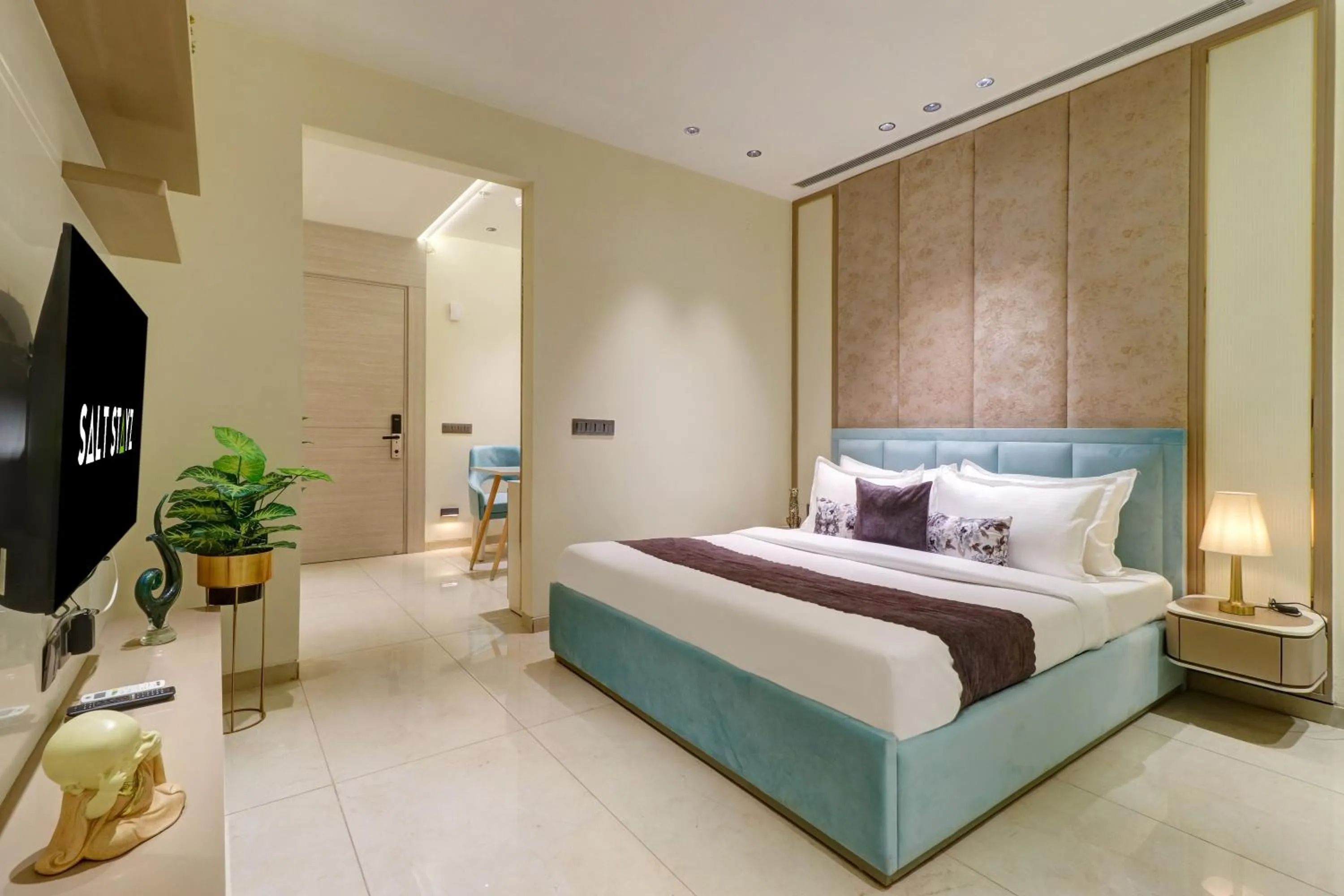 Bed in Saltstayz Trinity - Chandigarh Mohali