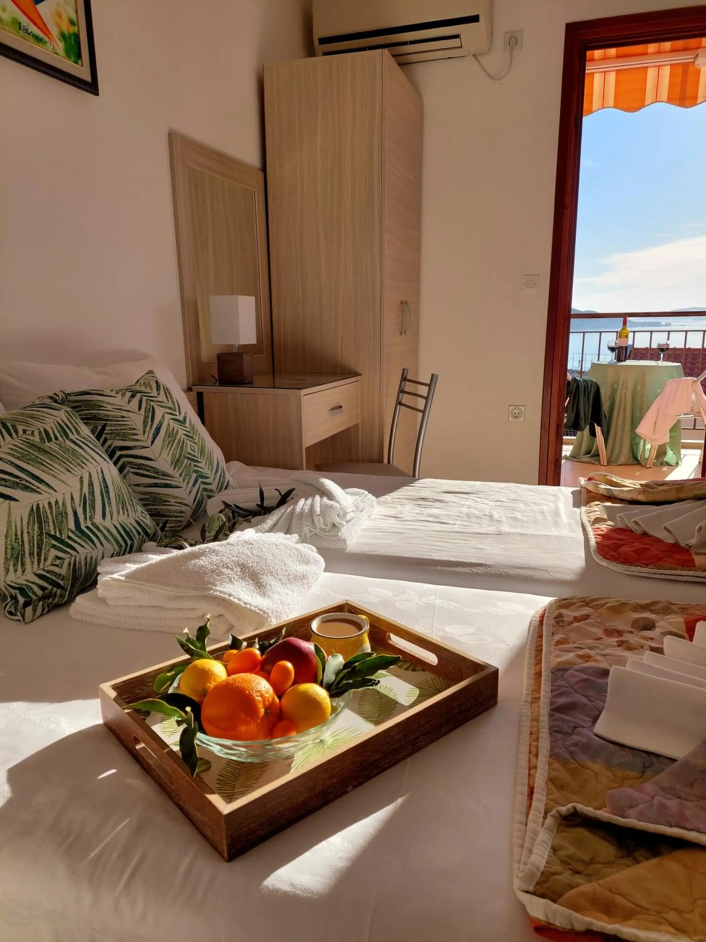 Bed in Apartmani Dalex