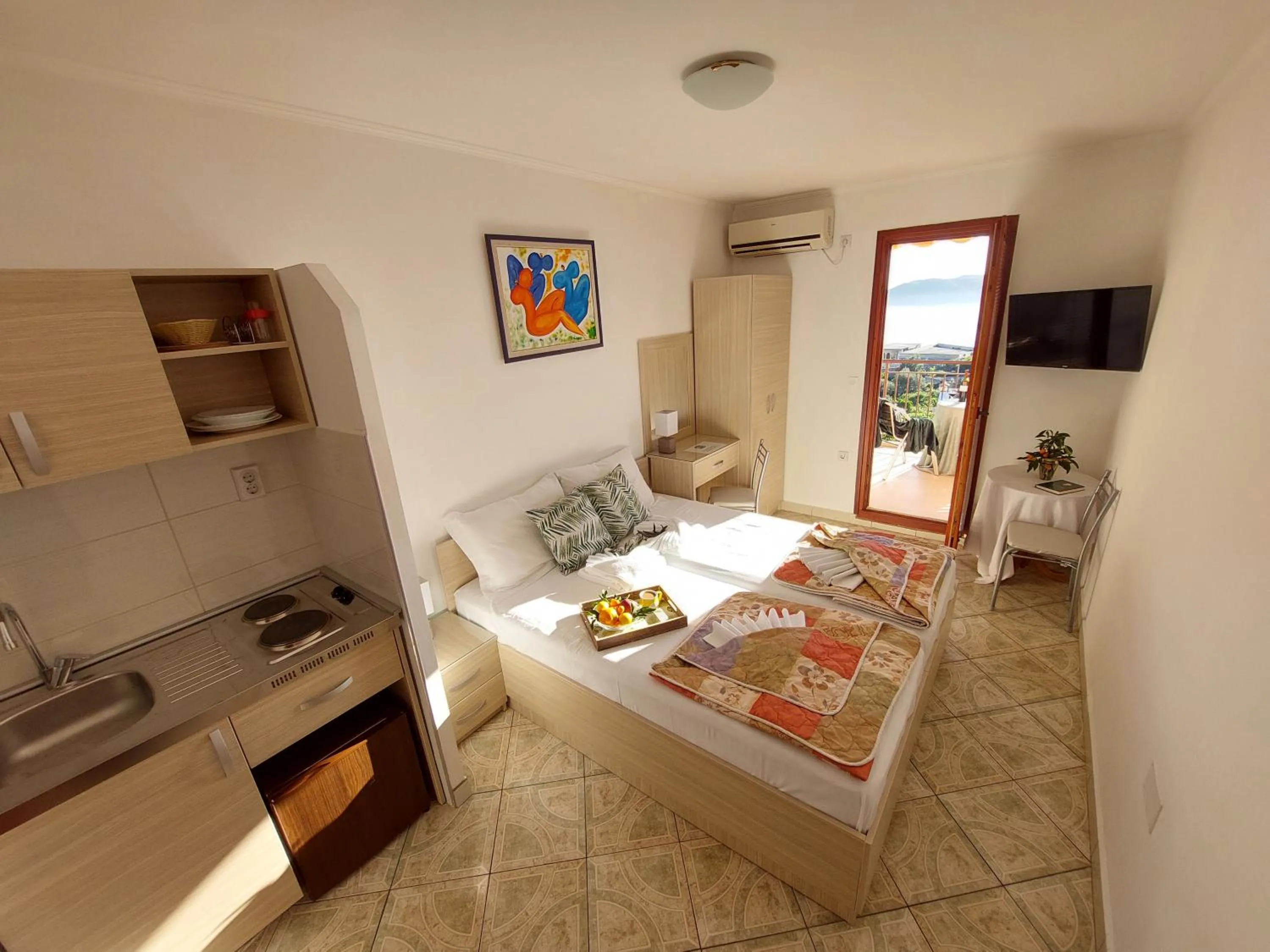 Bed in Apartmani Dalex