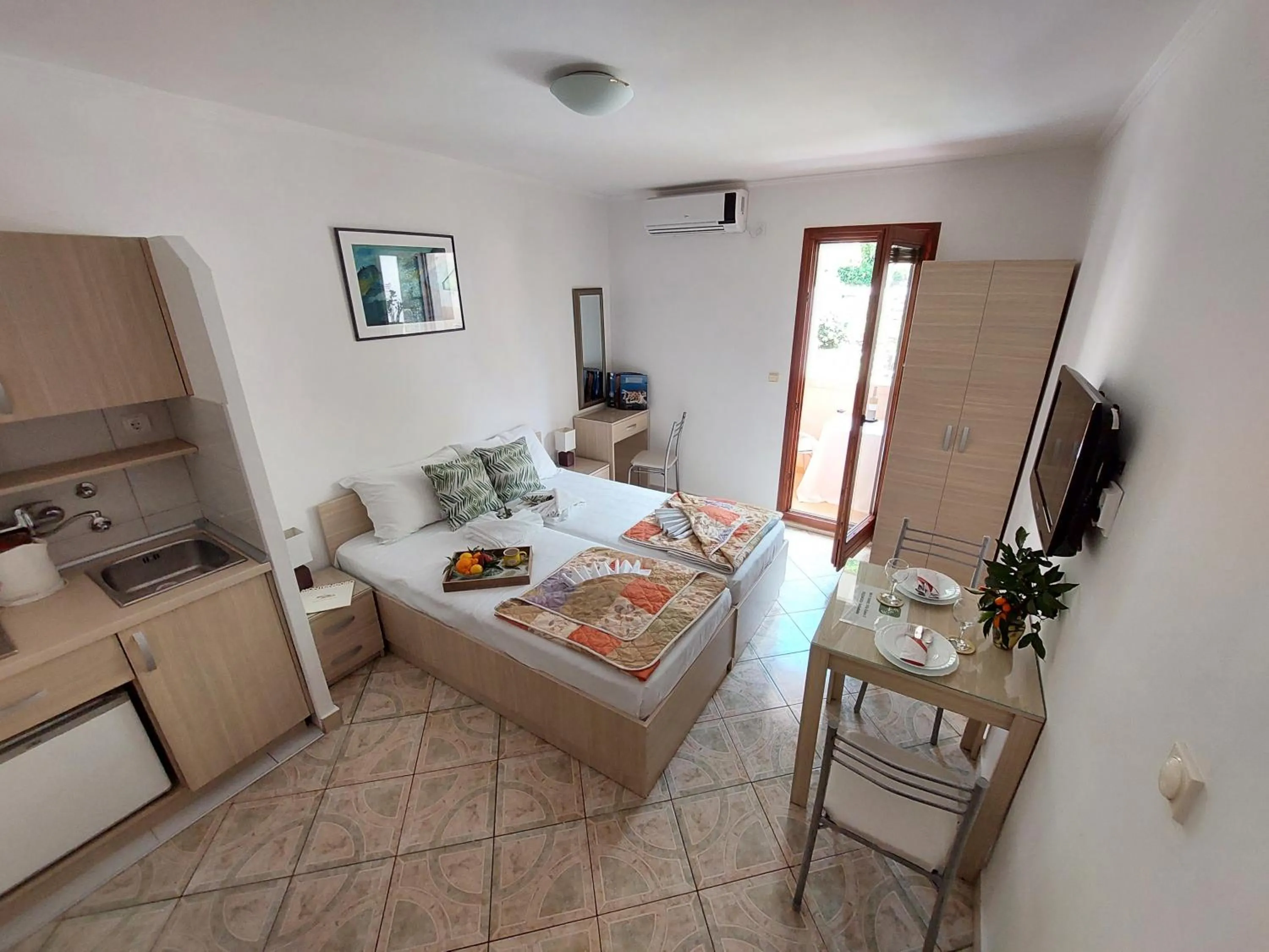 Bed in Apartmani Dalex