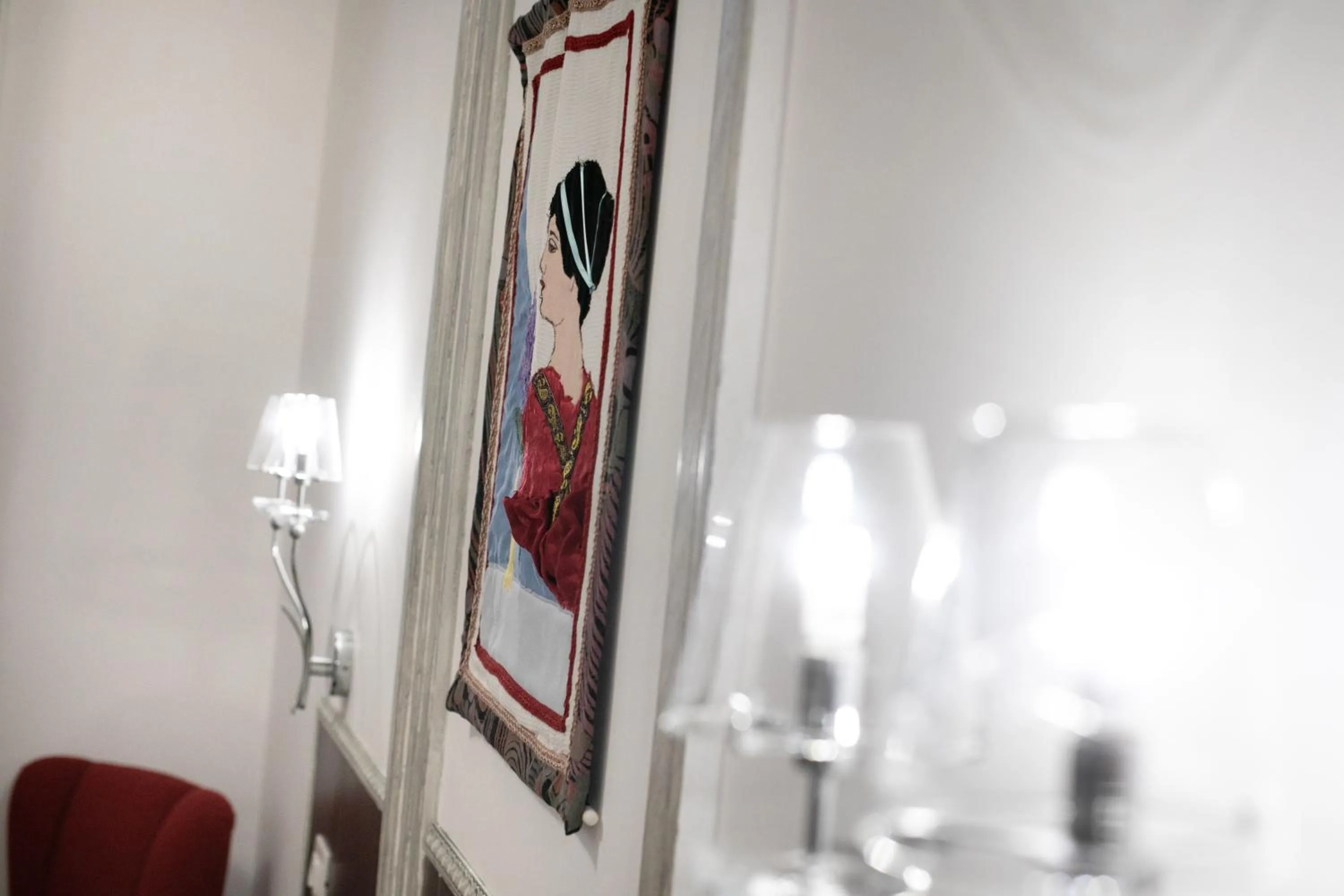 Decorative detail in Belle Epoque B&B