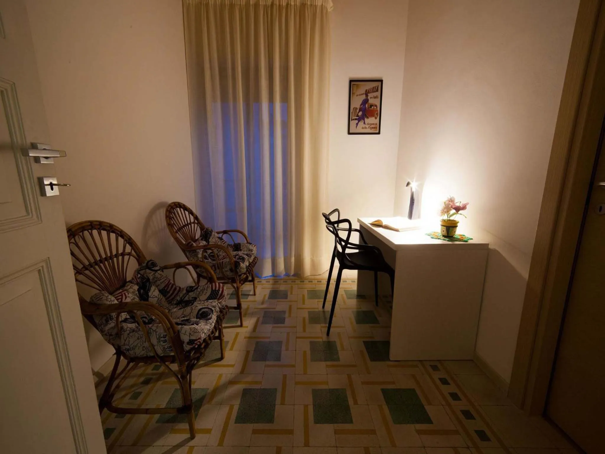 Living room in Belle Epoque B&B