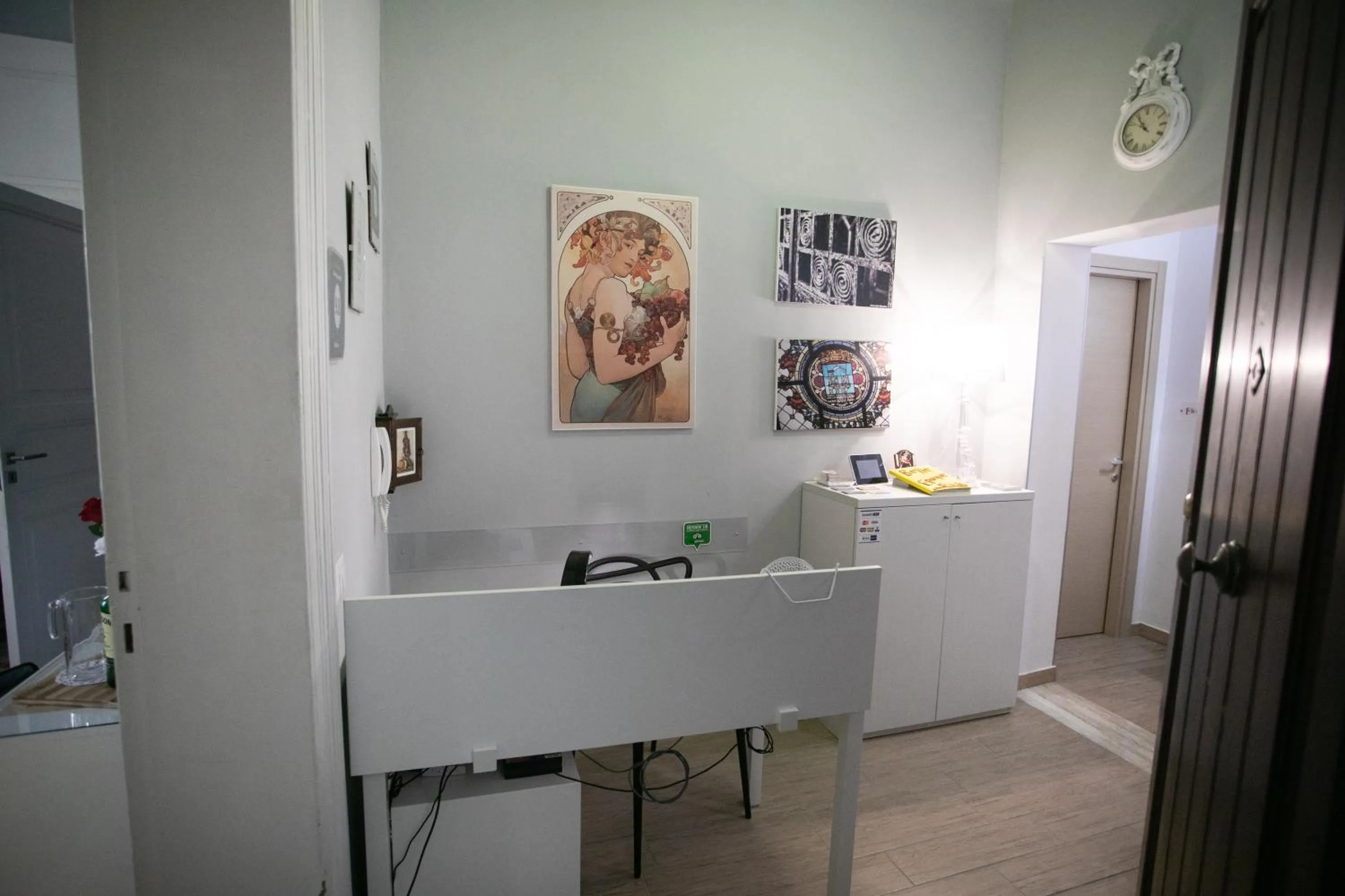 Lobby or reception in Belle Epoque B&B