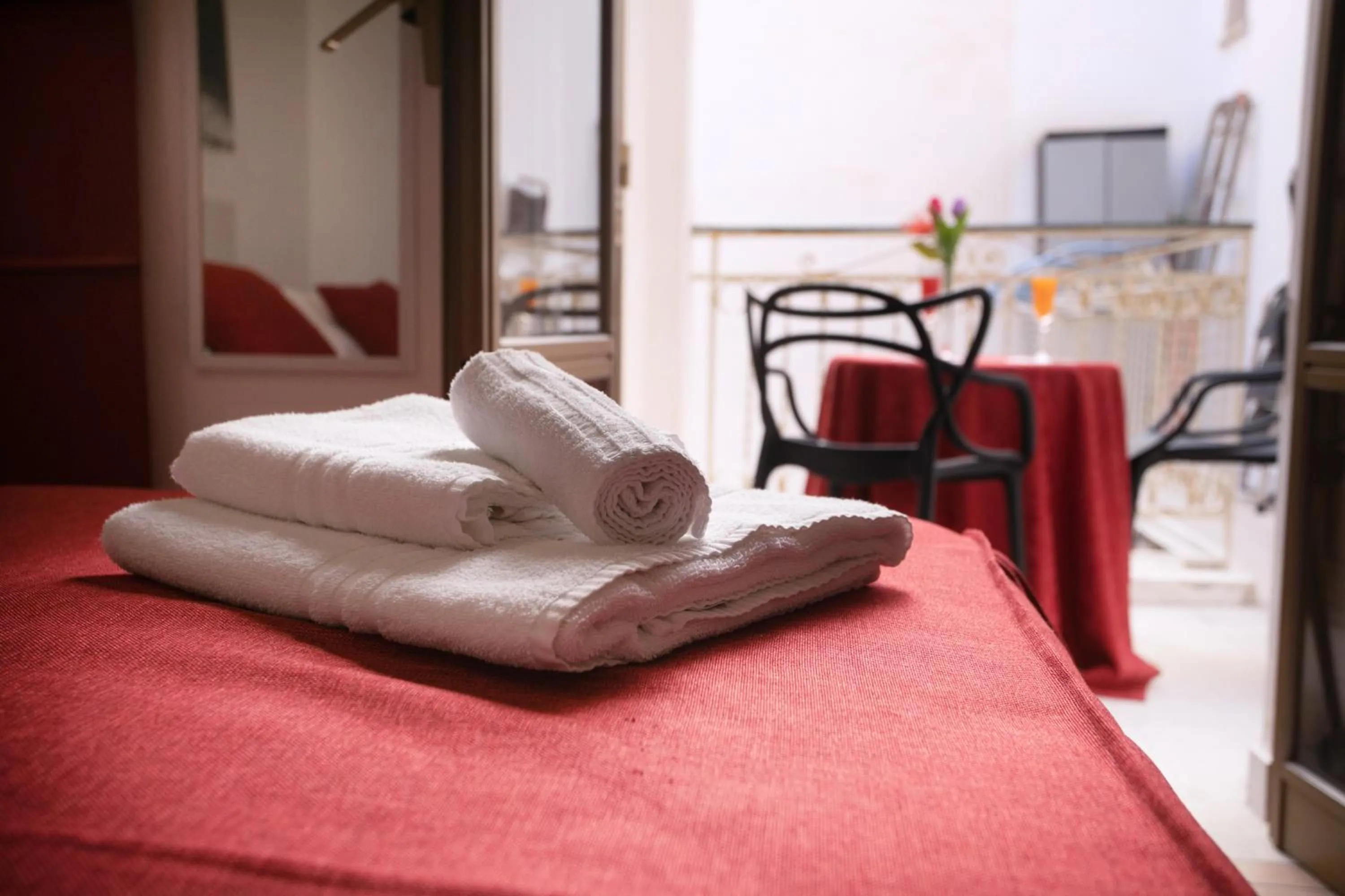 Balcony/Terrace, Bed in Belle Epoque B&B