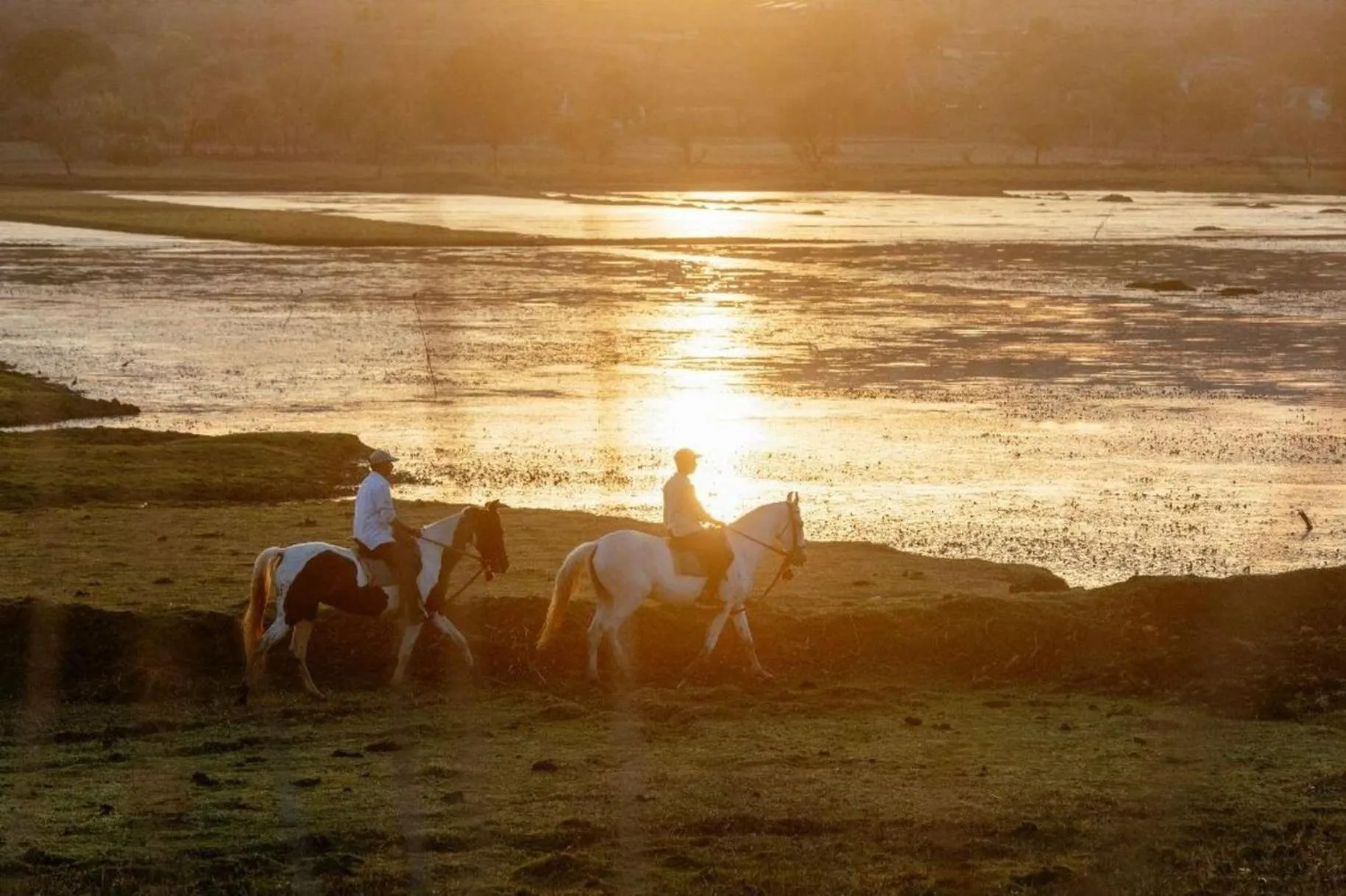 Horse-riding in Hotel Castle Bijaipur