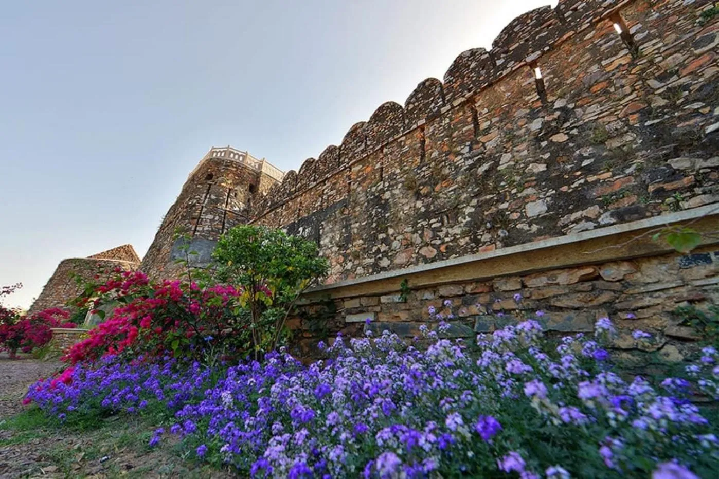 Facade/entrance in Hotel Castle Bijaipur