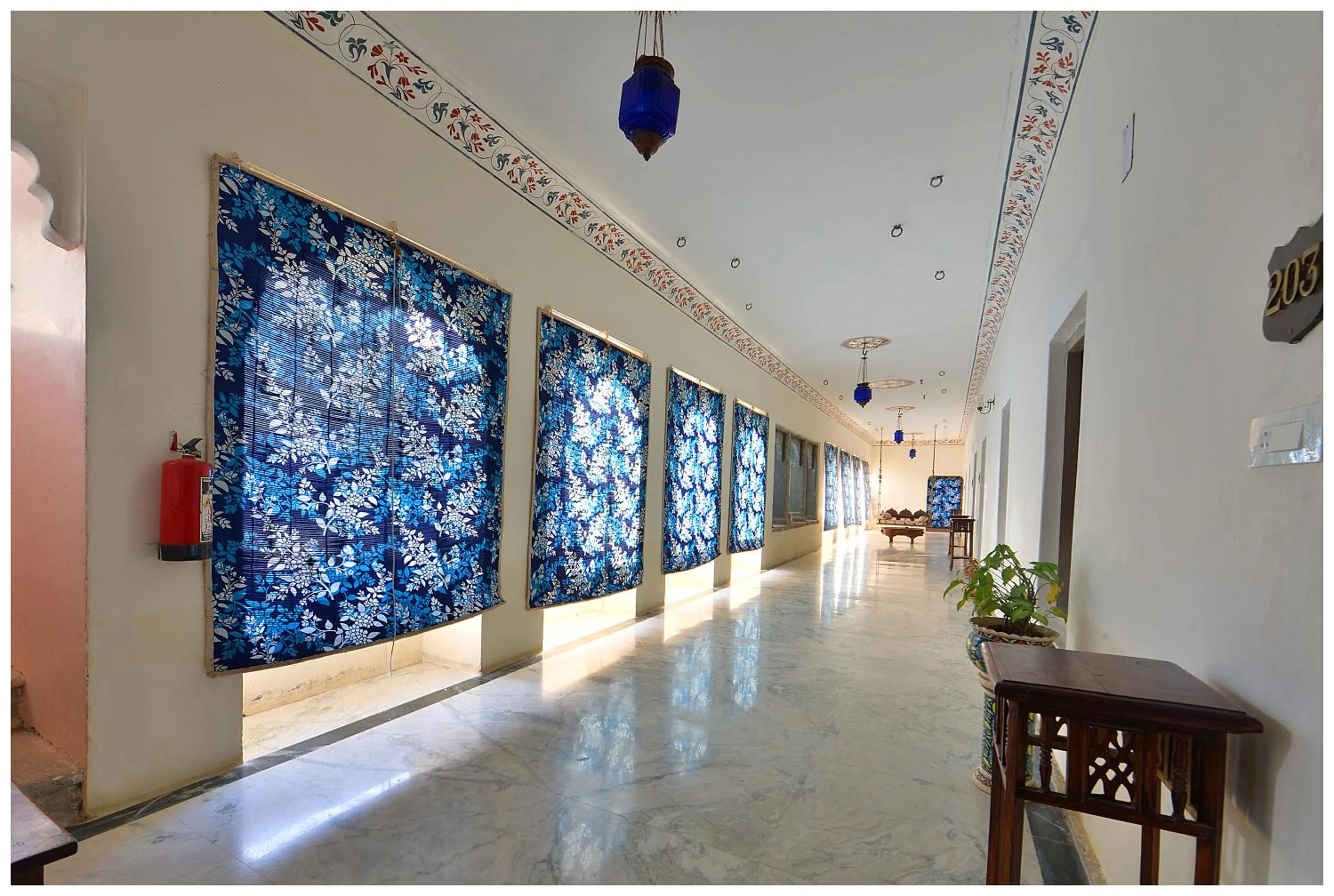 Lobby or reception in Hotel Castle Bijaipur
