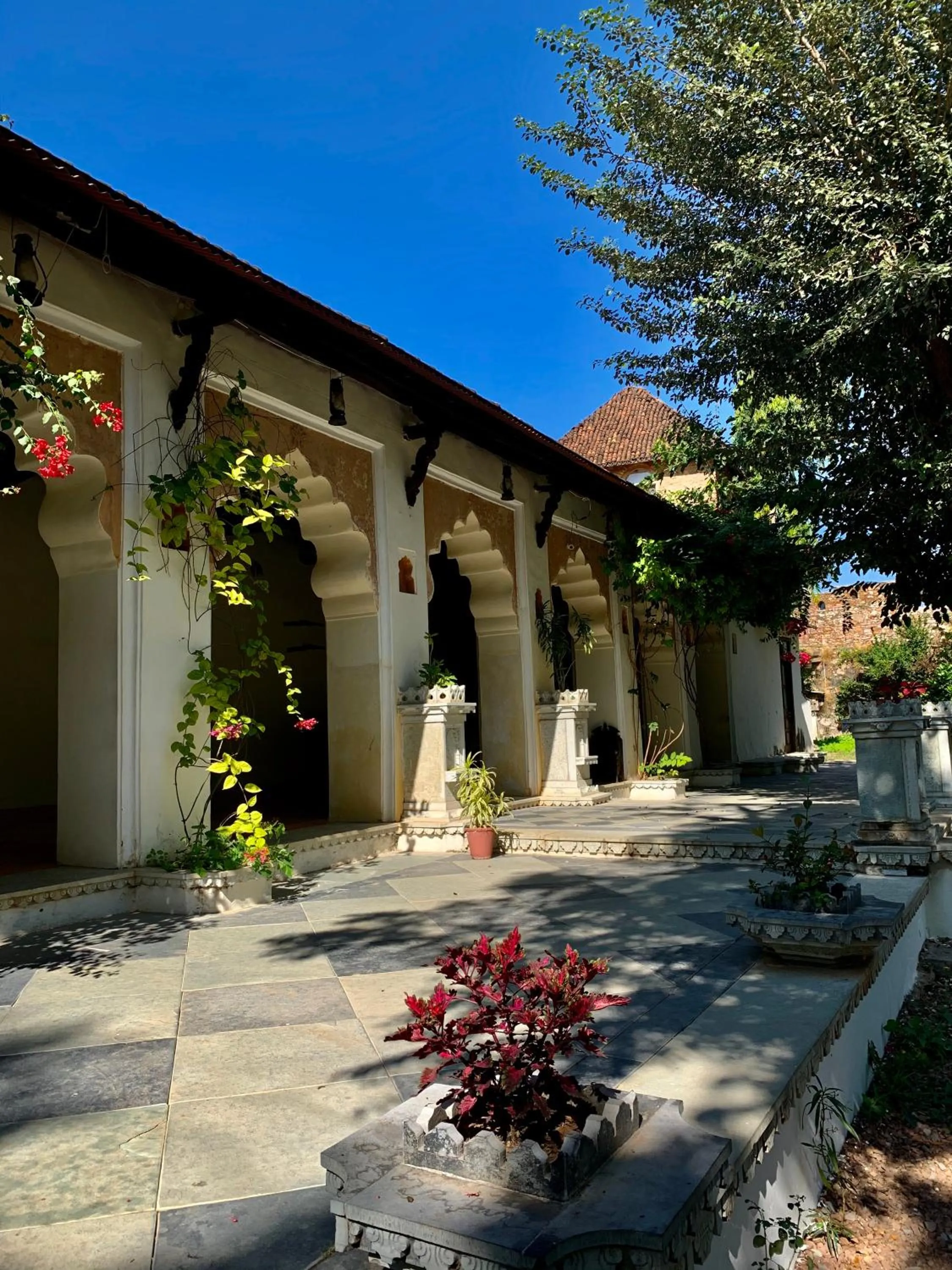 Facade/entrance in Hotel Castle Bijaipur