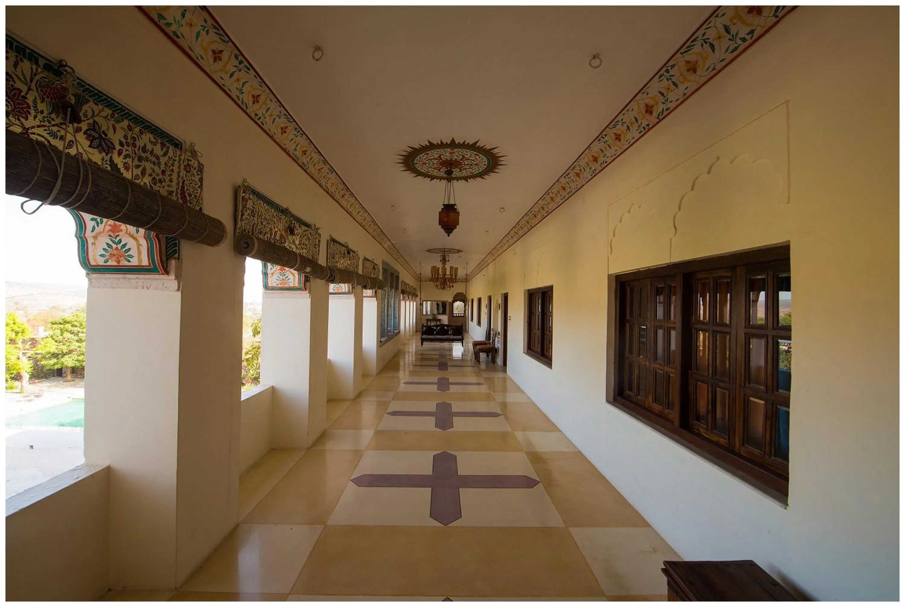 Lobby or reception in Hotel Castle Bijaipur