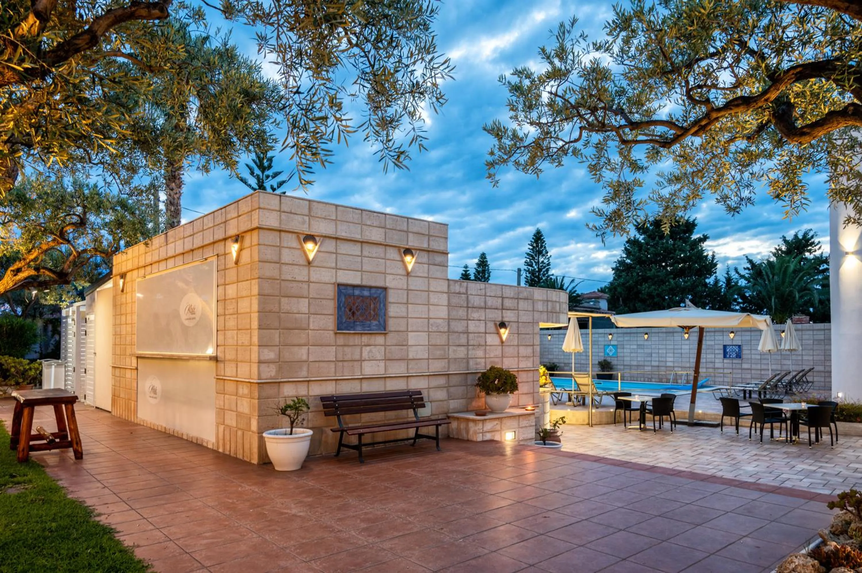 Swimming pool in Hotiday Cefalù Mazzaforno