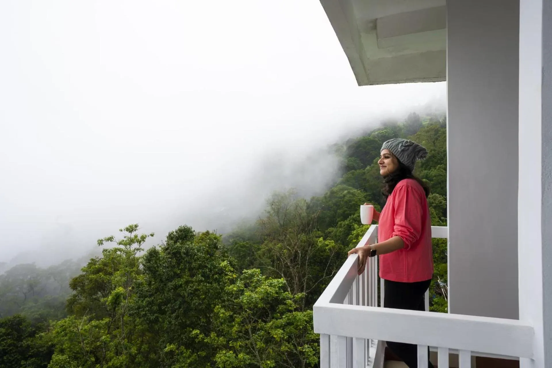 Balcony/Terrace in Monkey Tribe Munnar