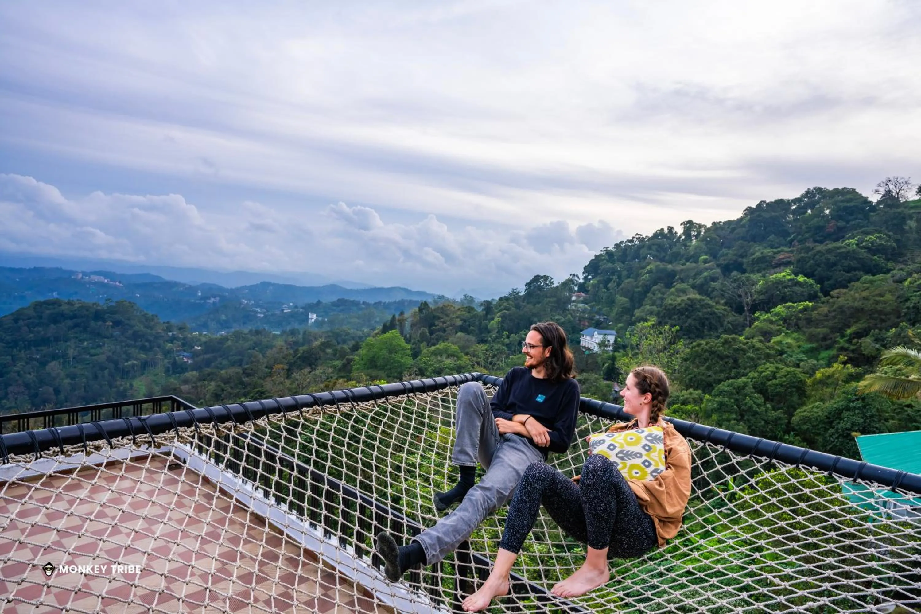 Property building in Monkey Tribe Munnar