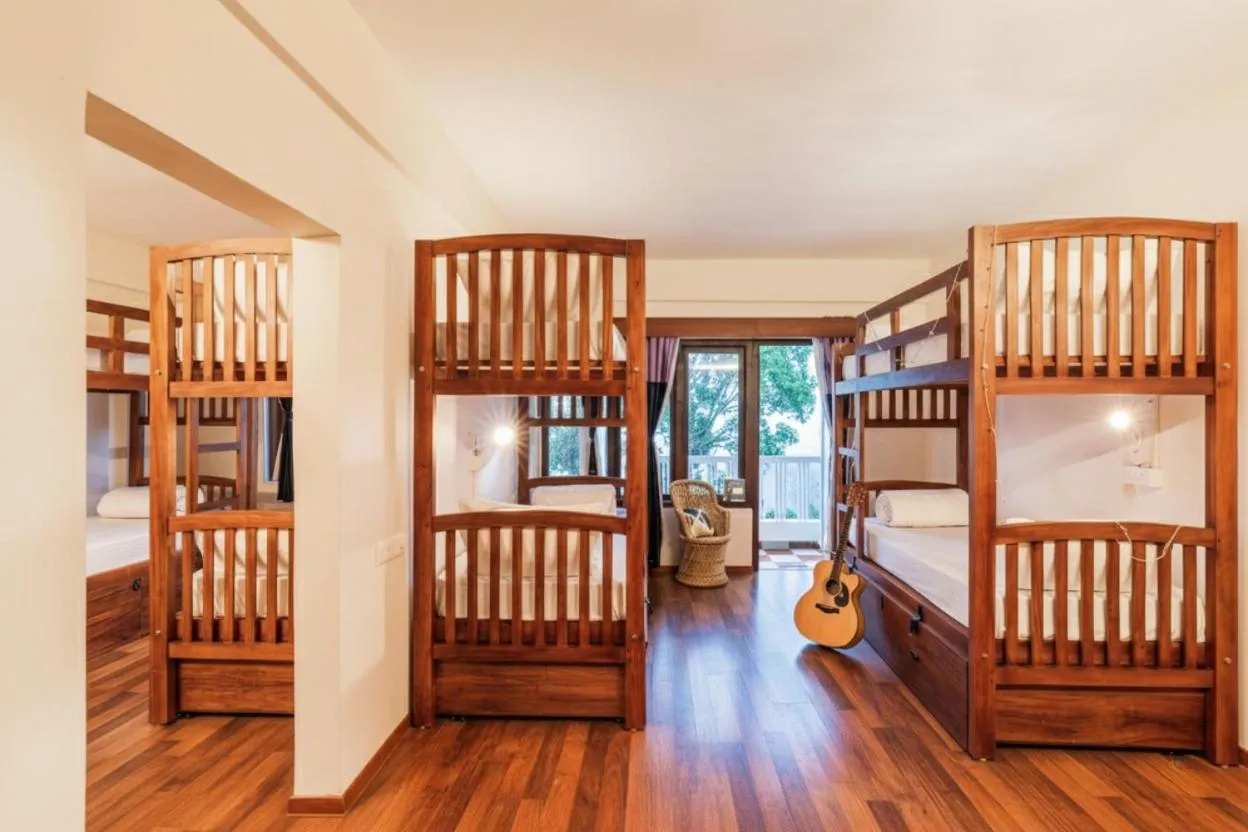 bunk bed in Monkey Tribe Munnar